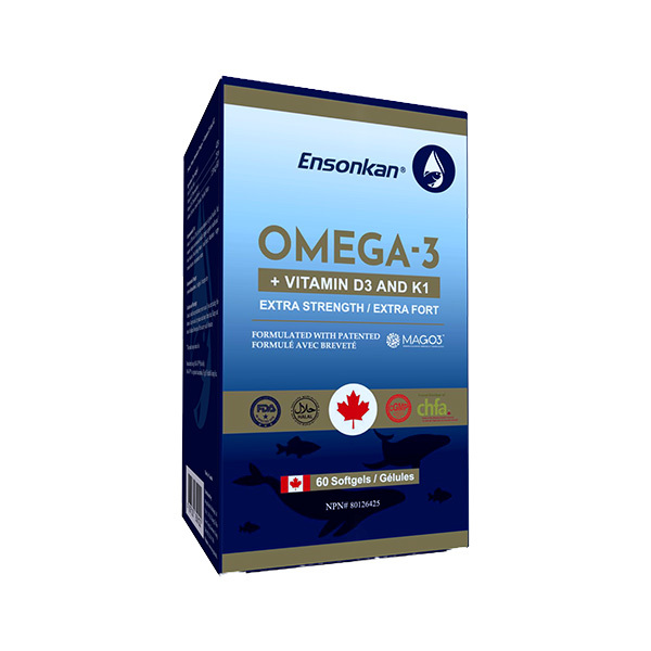 安迅康MAG-O3™ 高濃度魚油 60 粒