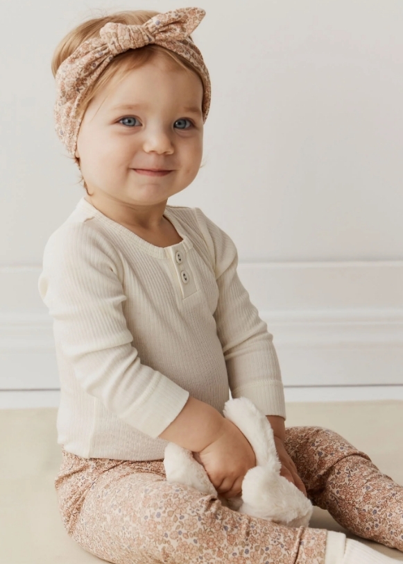 【預購】JAMIE KAY - Organic Cotton Headband（Chloe Pink Tint）