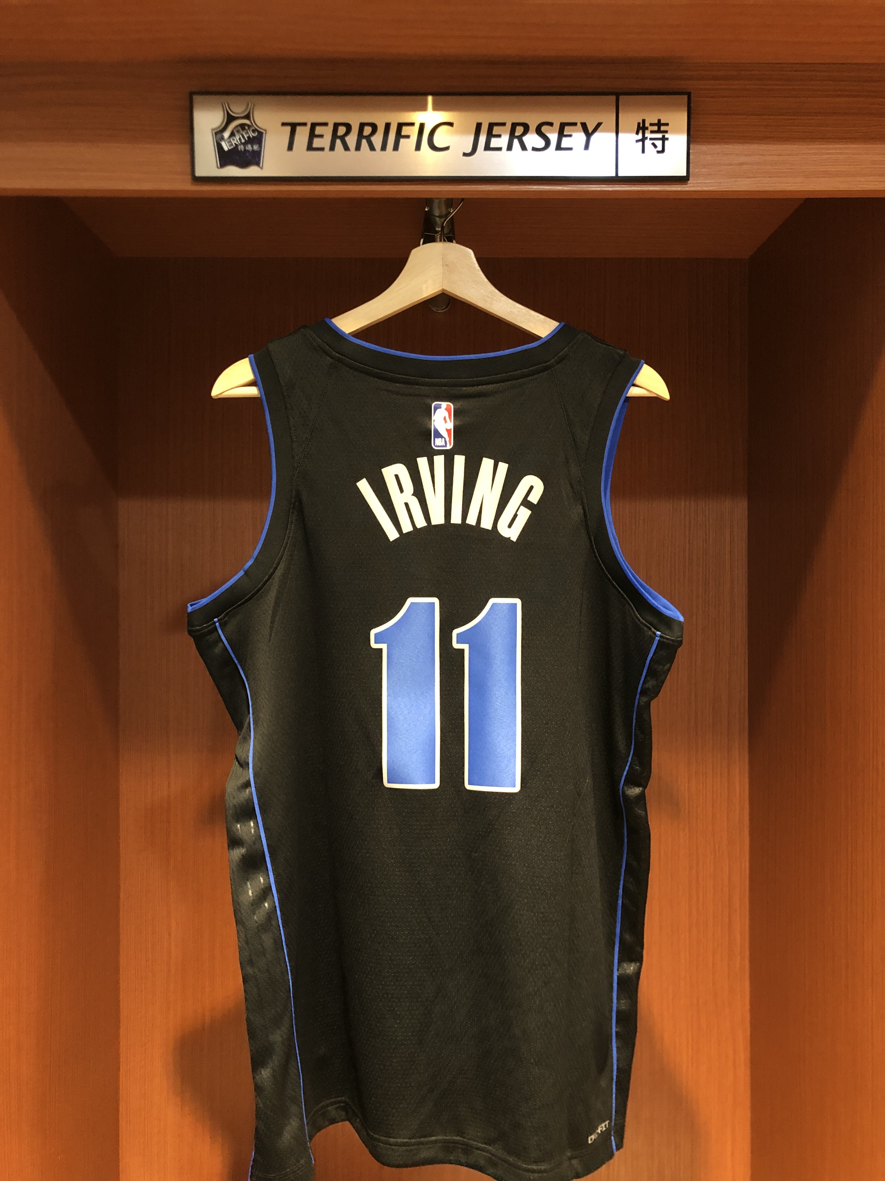 NBA球衣 Kyrie Irving 達拉斯小牛城市 西冠 City Nike Swingman 球迷版 熱轉印 全新