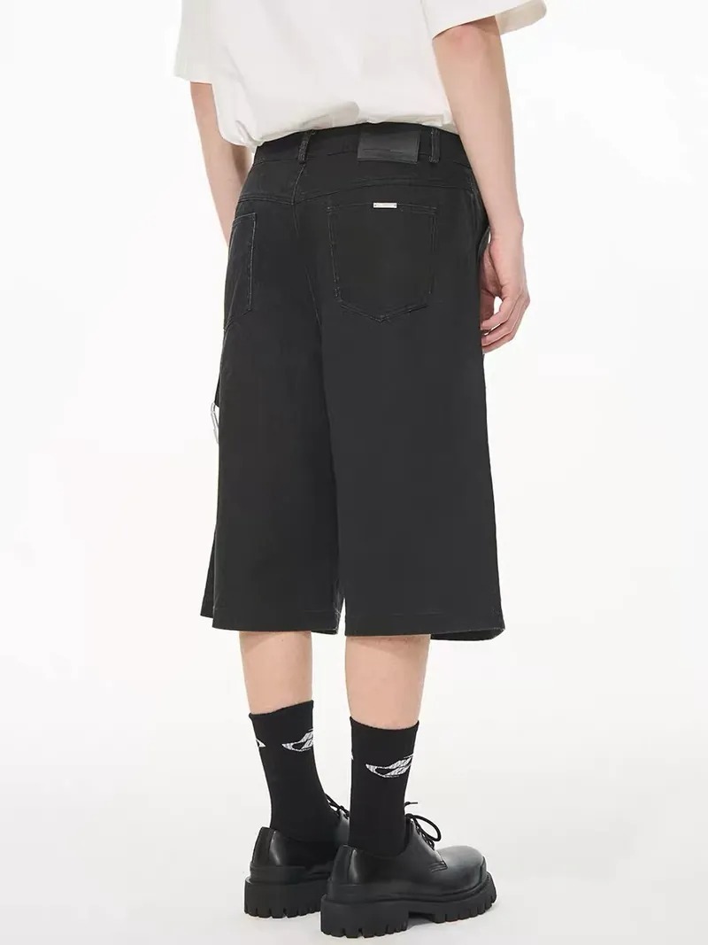 Harsh and Cruel 24SS 水洗做舊登山扣機能工裝短褲 HL242131099