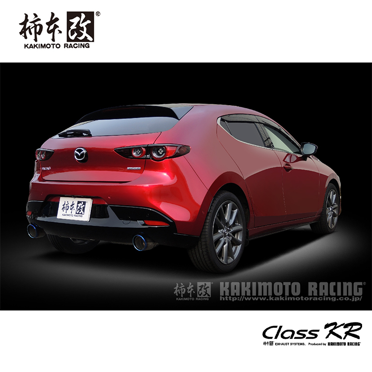 KAKIMOTO 柿本改 CLASS KR 排氣管 MAZDA3 BP 馬3五門 2019-