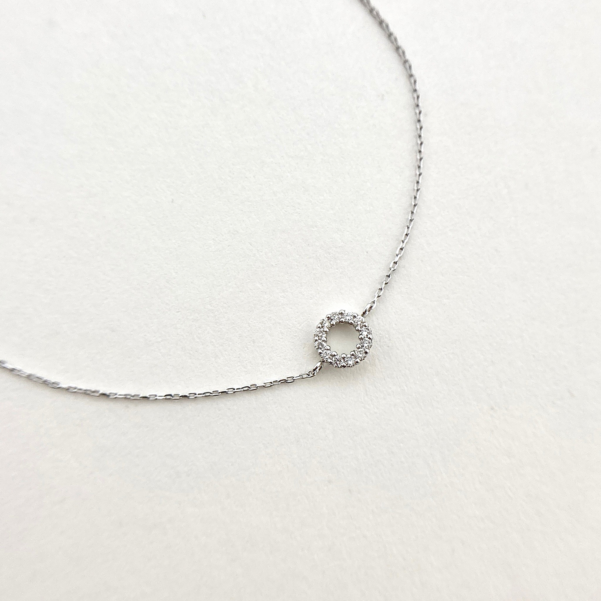 K18 圓舞曲真鑽手鍊