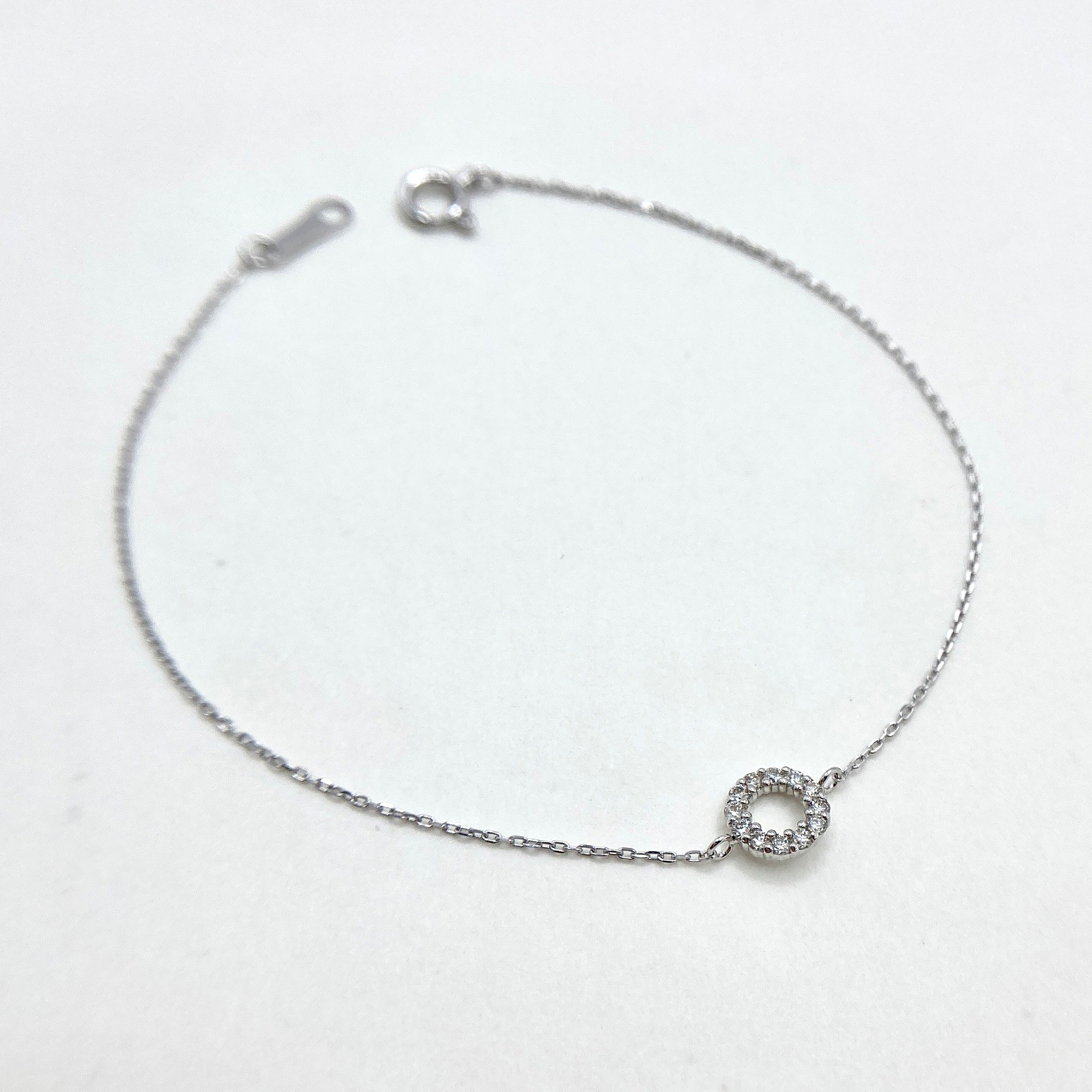 K18 圓舞曲真鑽手鍊