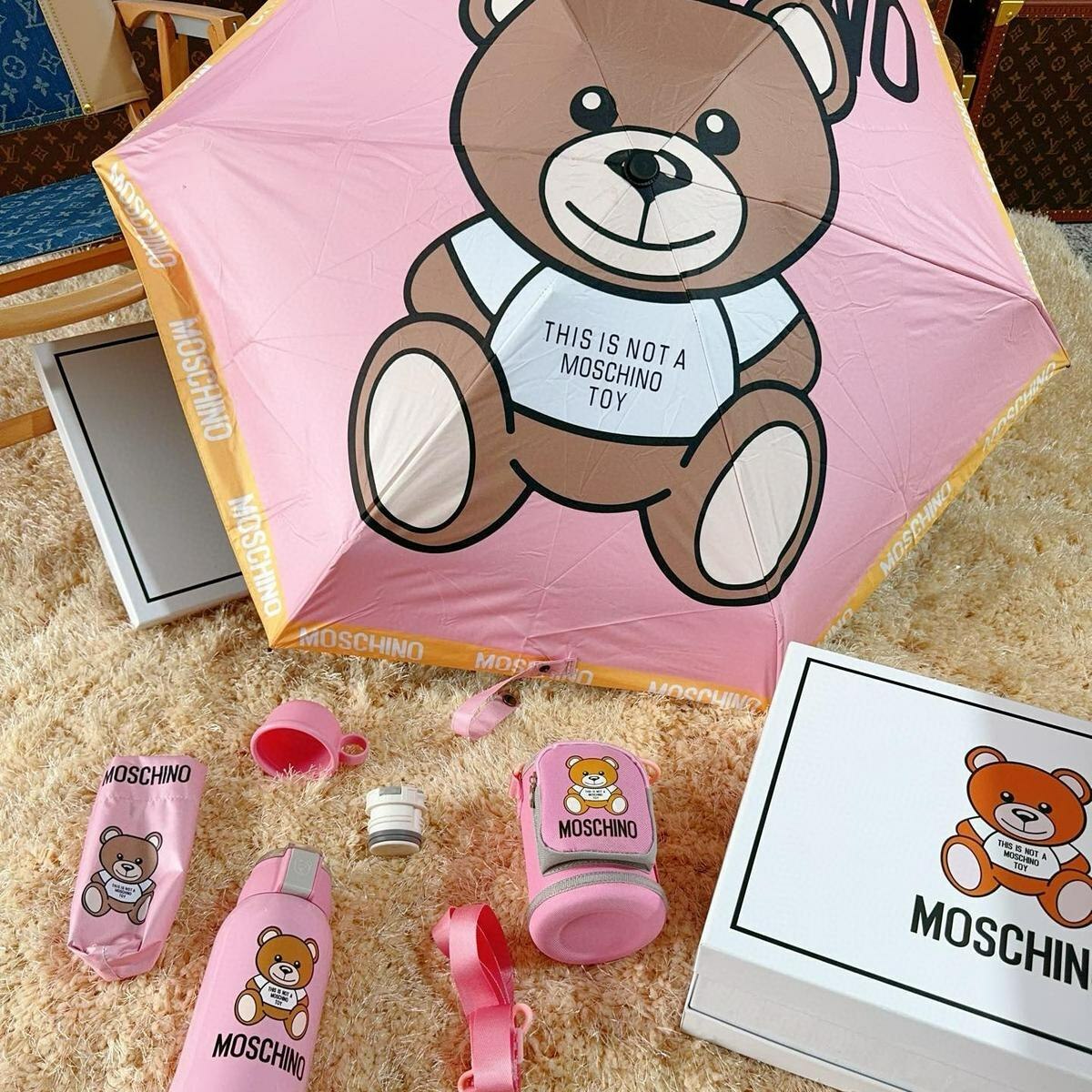 Moschino🐻小熊🐻保溫杯禮盒🎁