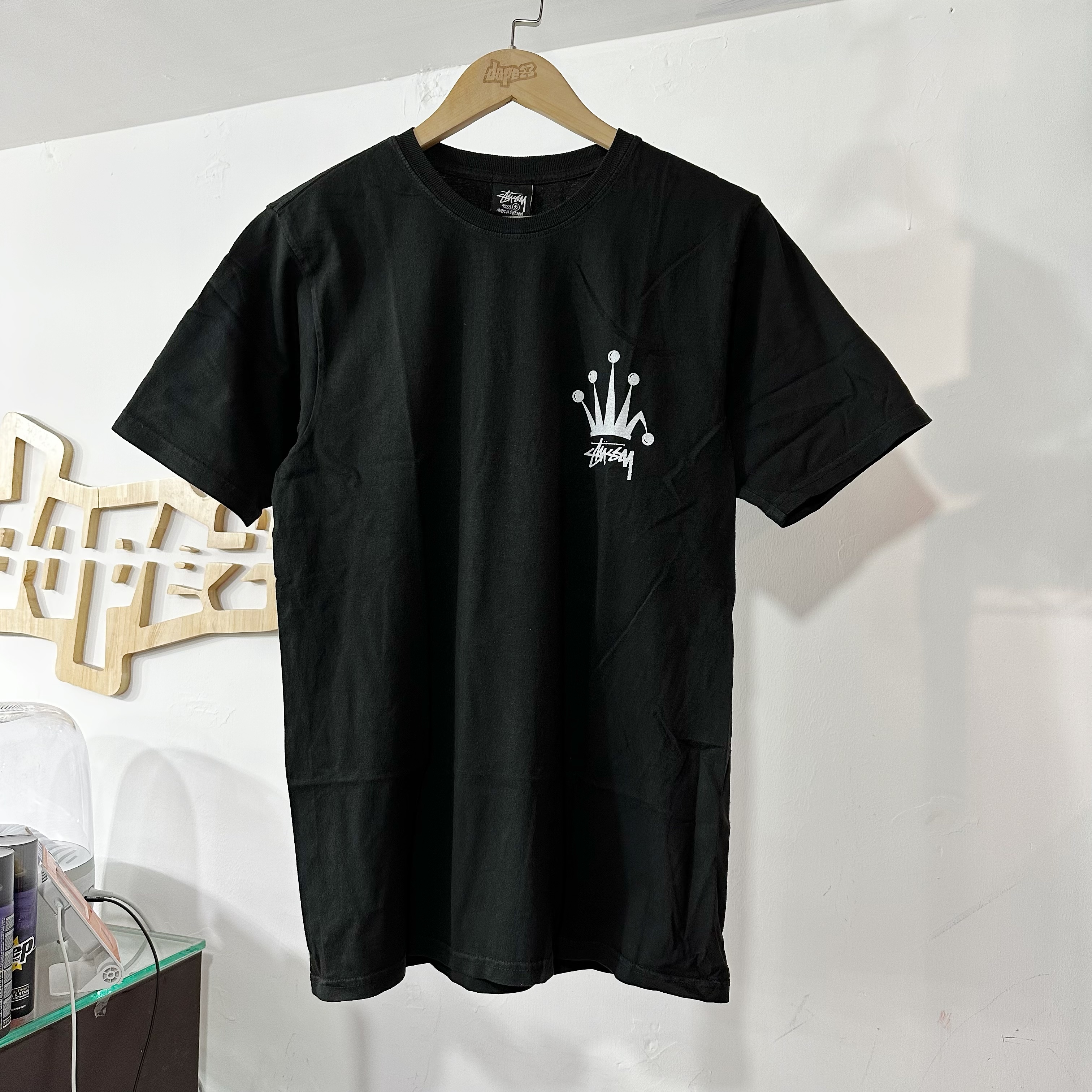 Stussy Regal Crown Pigment Dyed T-shirt black