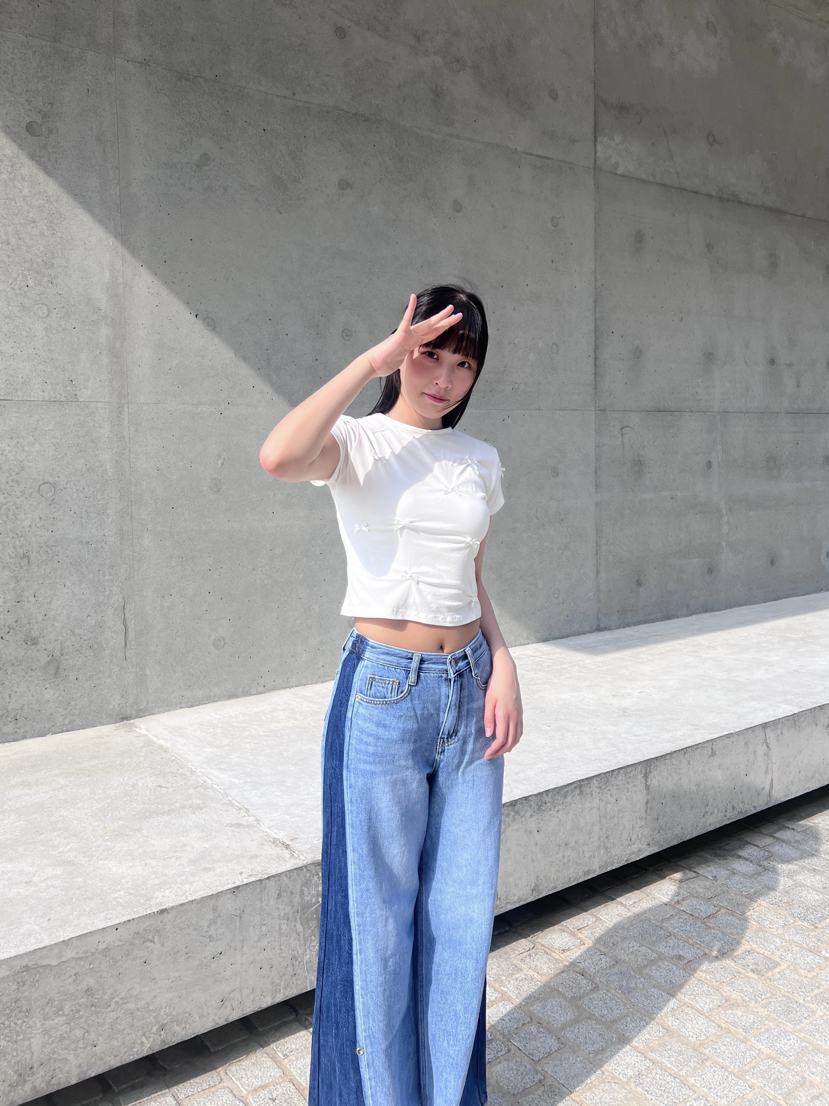 🎀人人可carry的蝴蝶結Basic Tee 〈兩色入〉