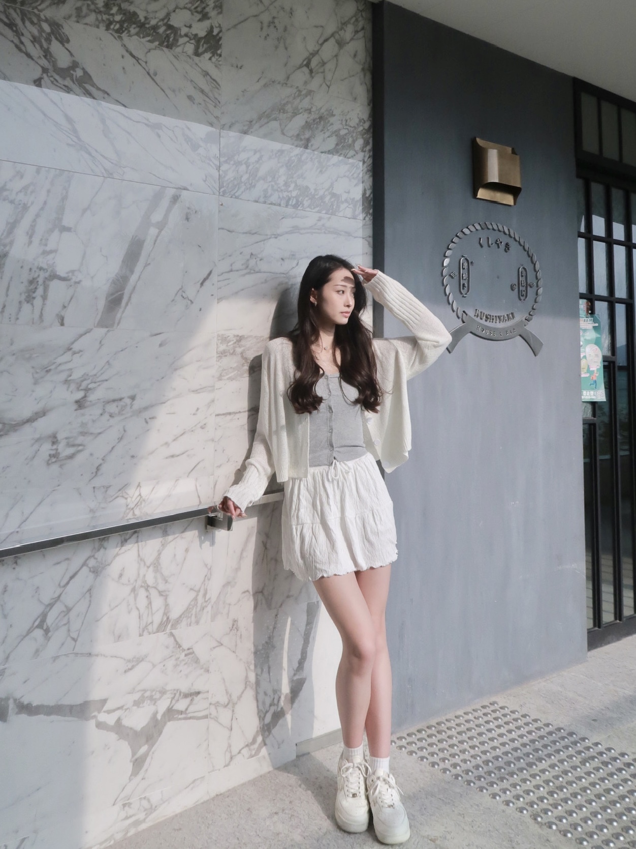 微透感薄身小外套〈三色入〉