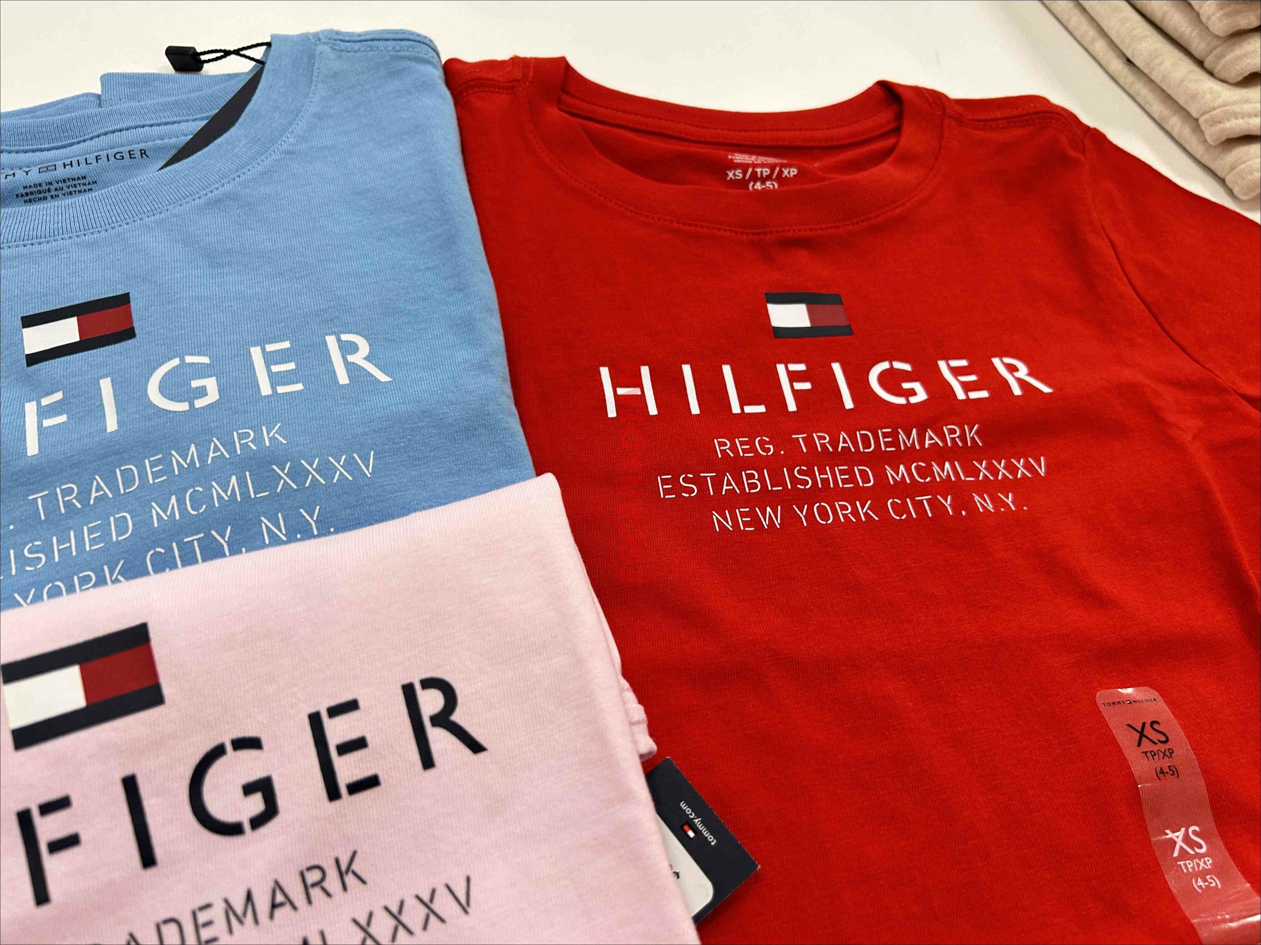 TOMMY 男大童 字樣圖案 短TEE (4色)