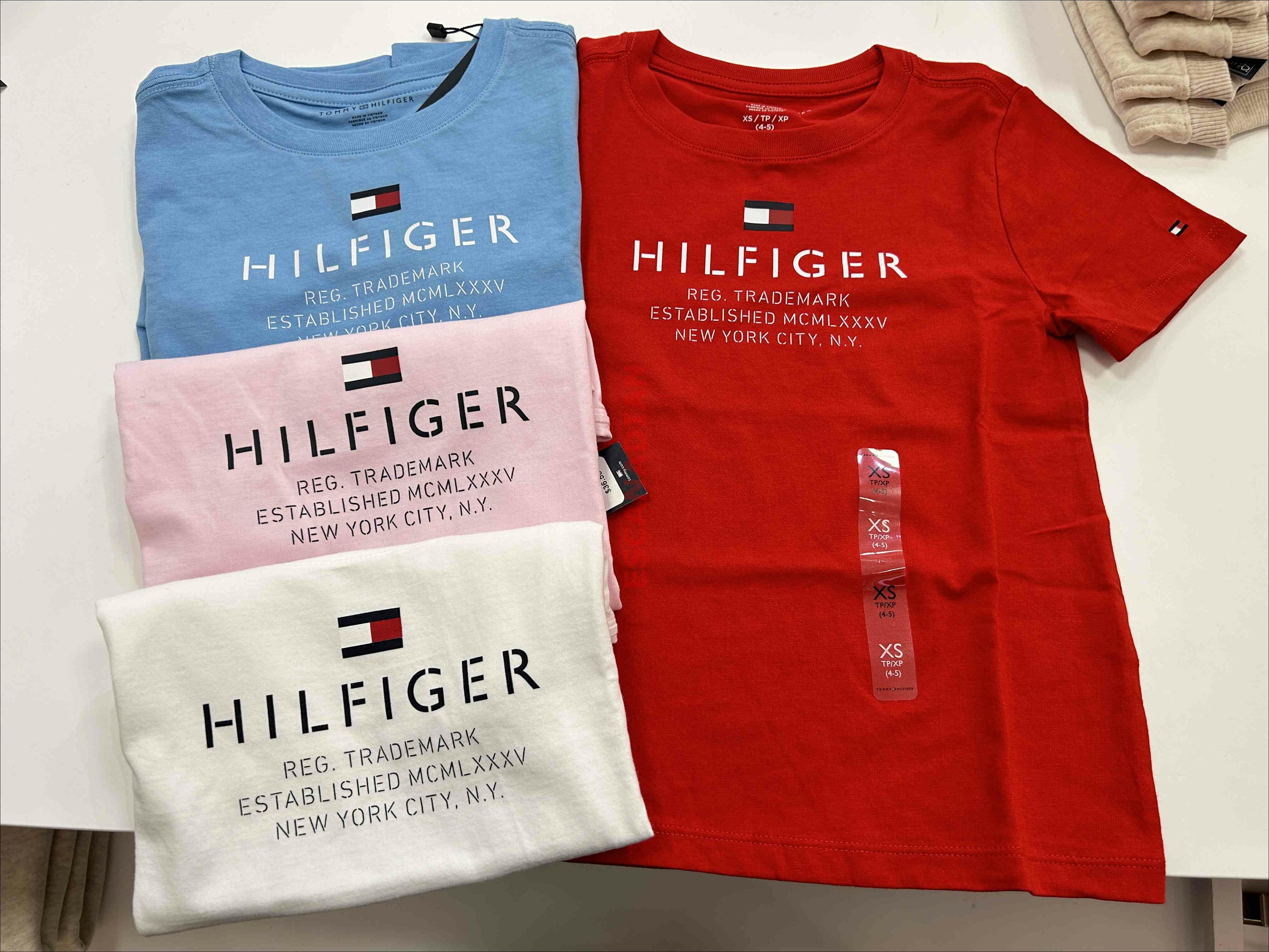 TOMMY 男大童 字樣圖案 短TEE (4色)