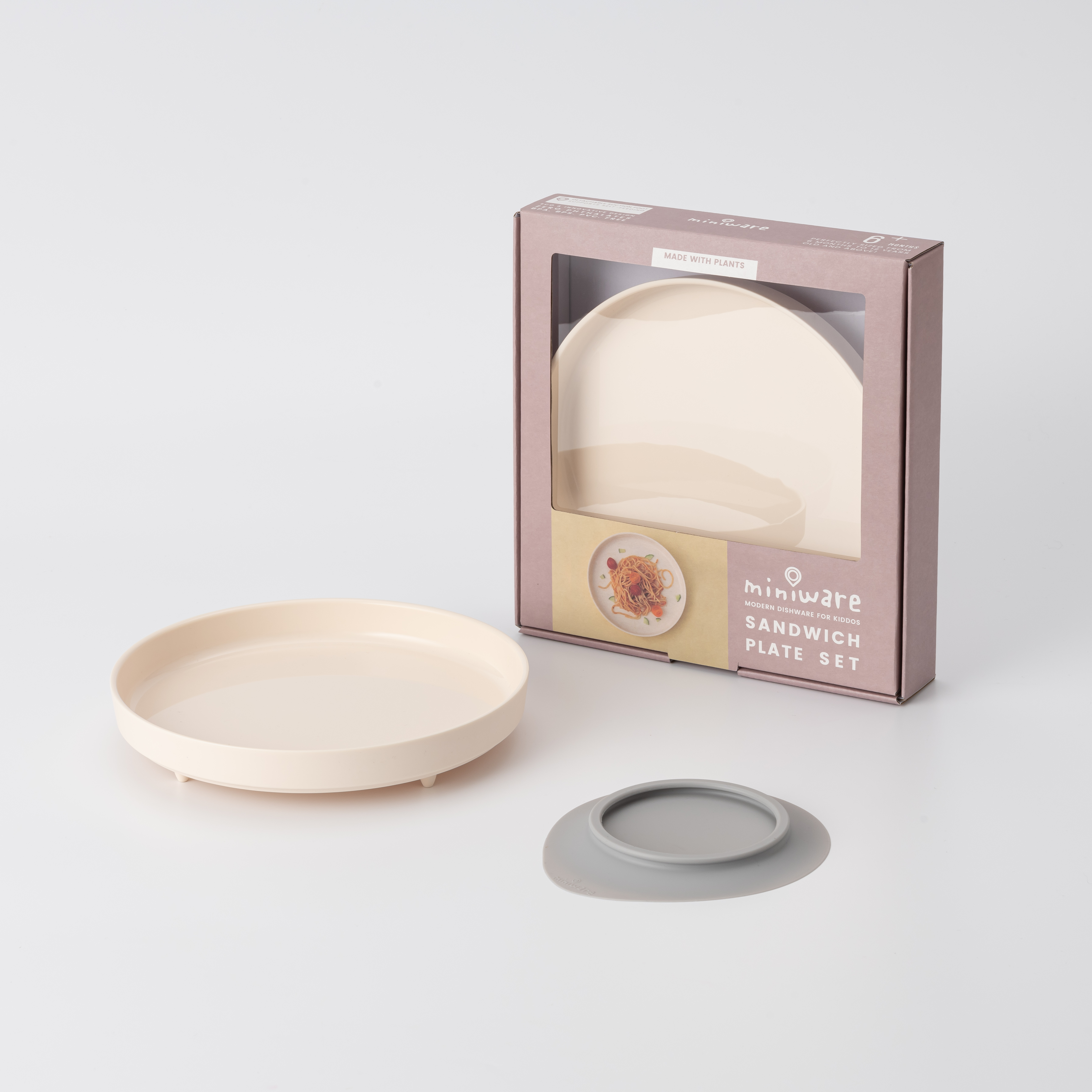 天然聚乳酸麵包盤組 Sandwich Plate Set