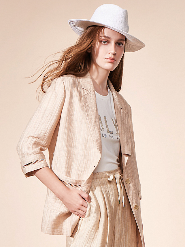 BD10036D1 浮雕花園砂金色木紋提花法式正裝