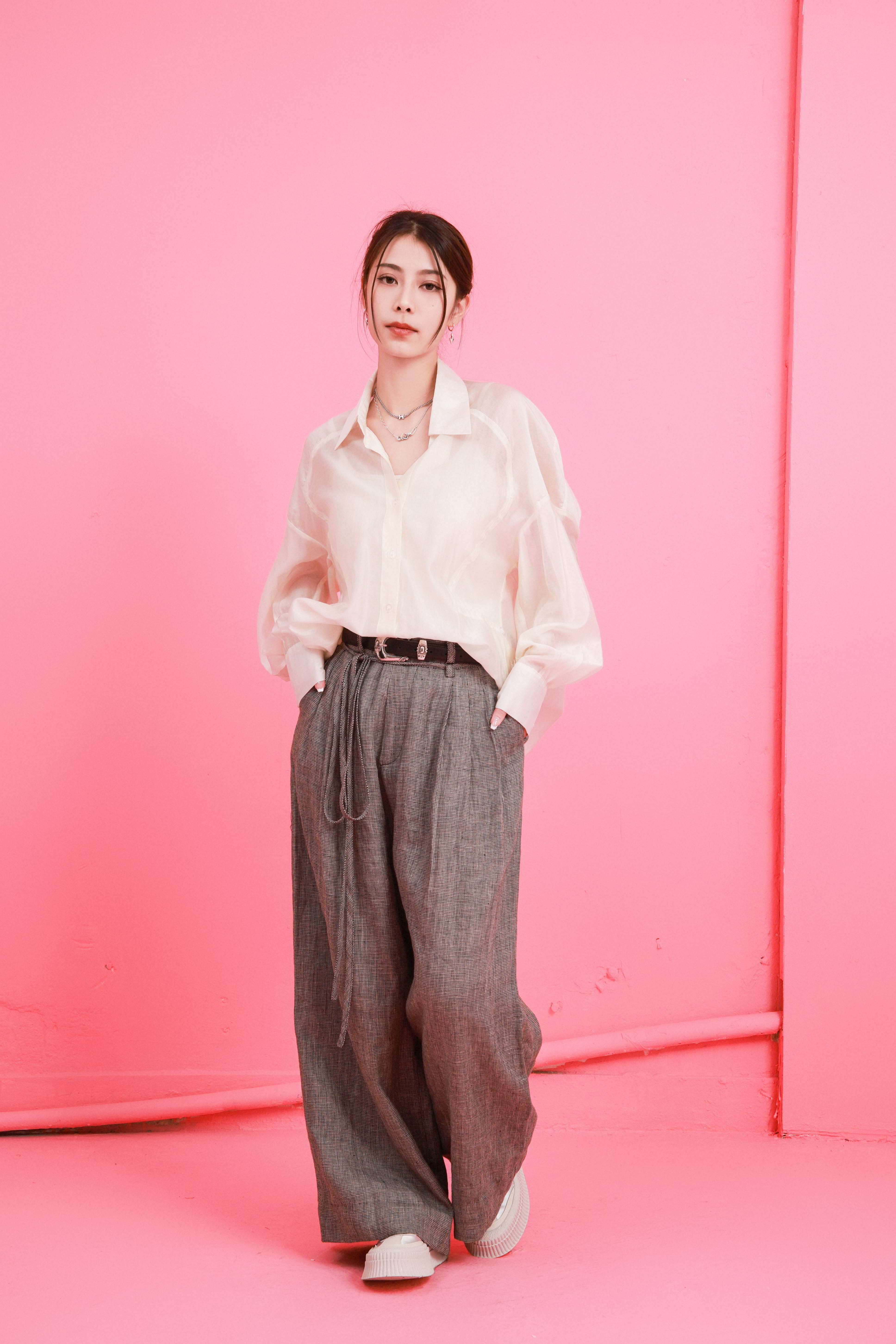 造型 866（上衣＋吊帶＋長褲）