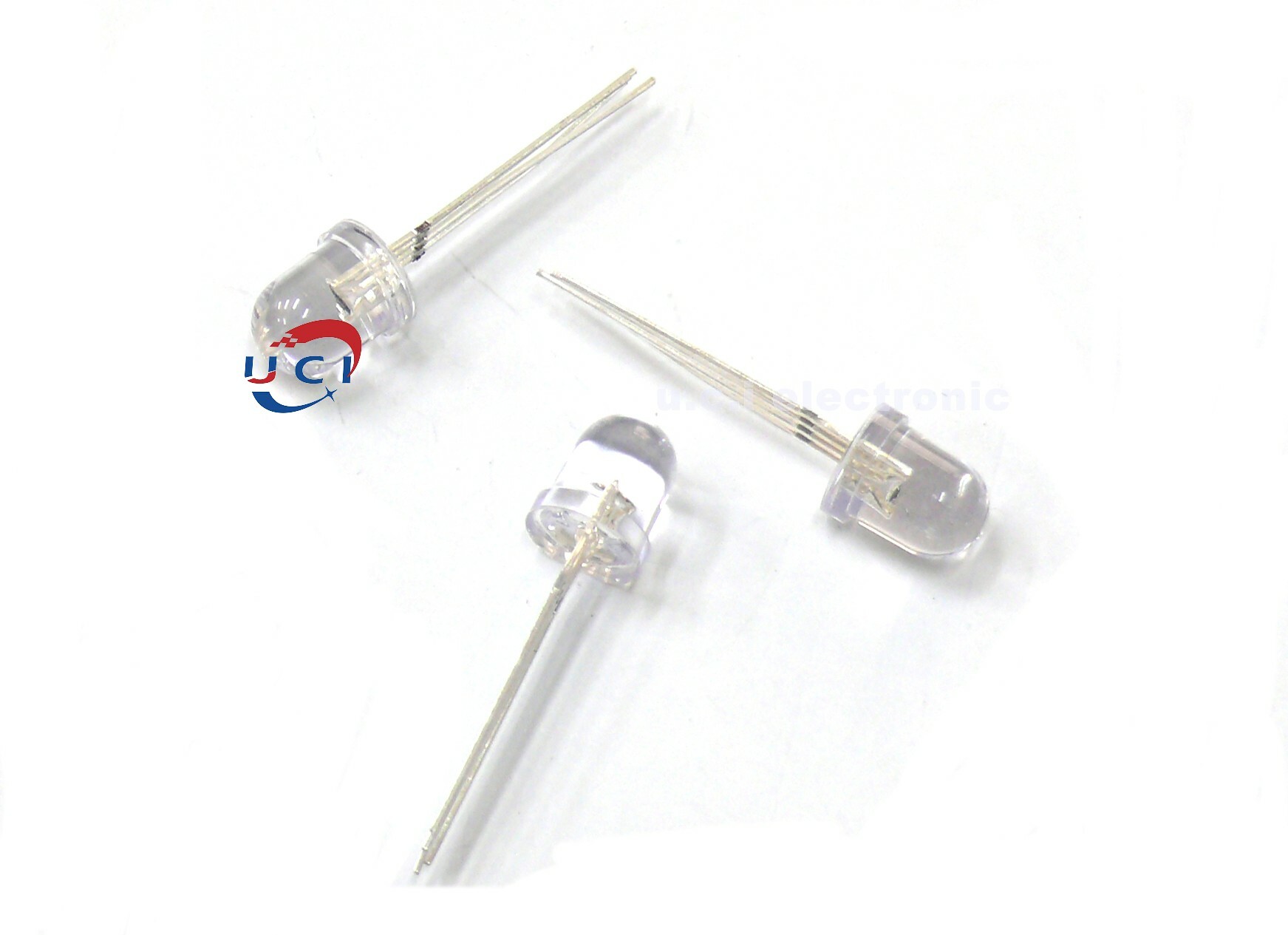 【UCI電子】(中) 5MM 8MM 全彩LED 共陰 共陽 RGB 紅綠藍三色 四腳 高亮 透明 全彩