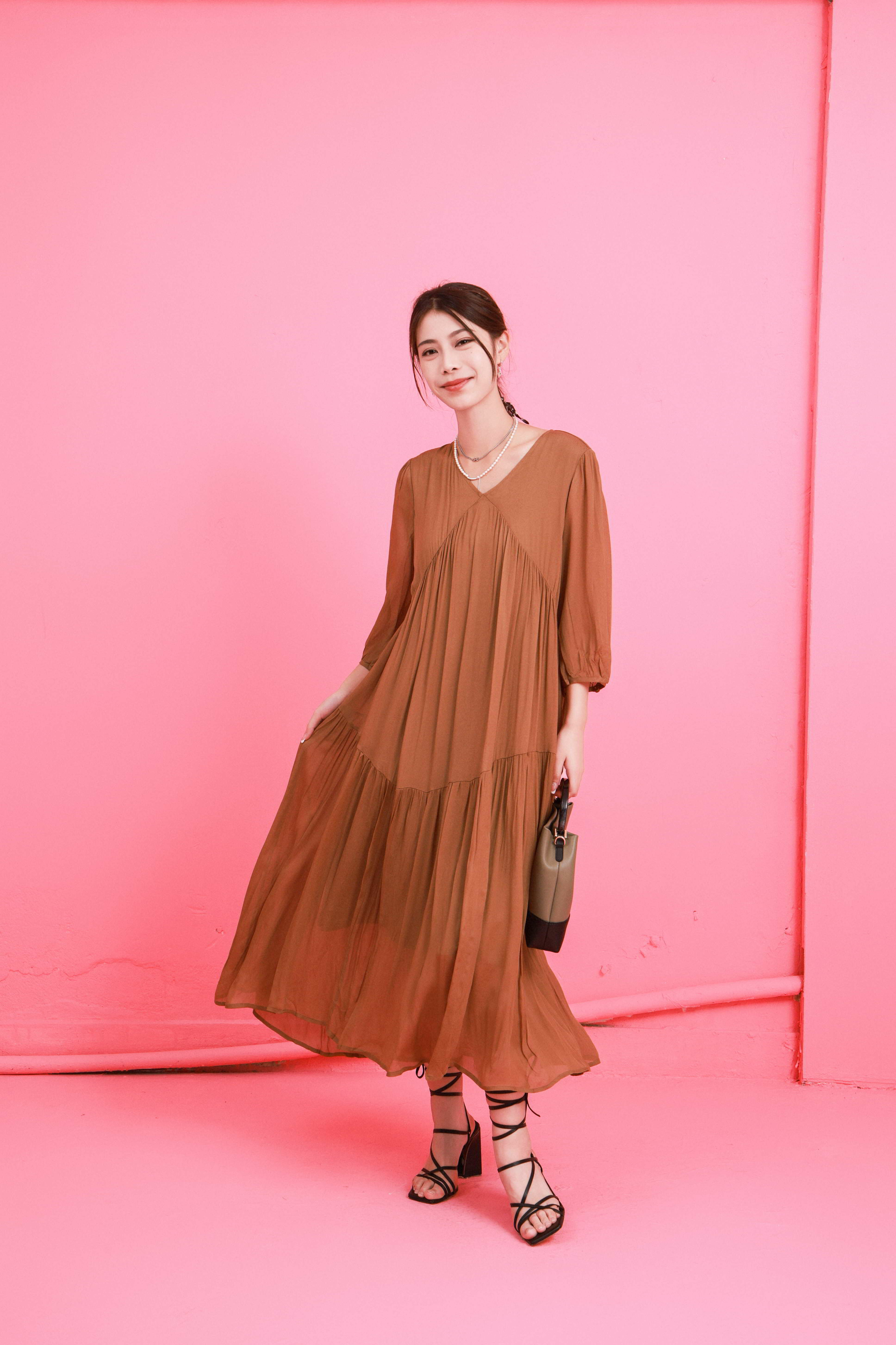 造型 872（連身裙＋袋）