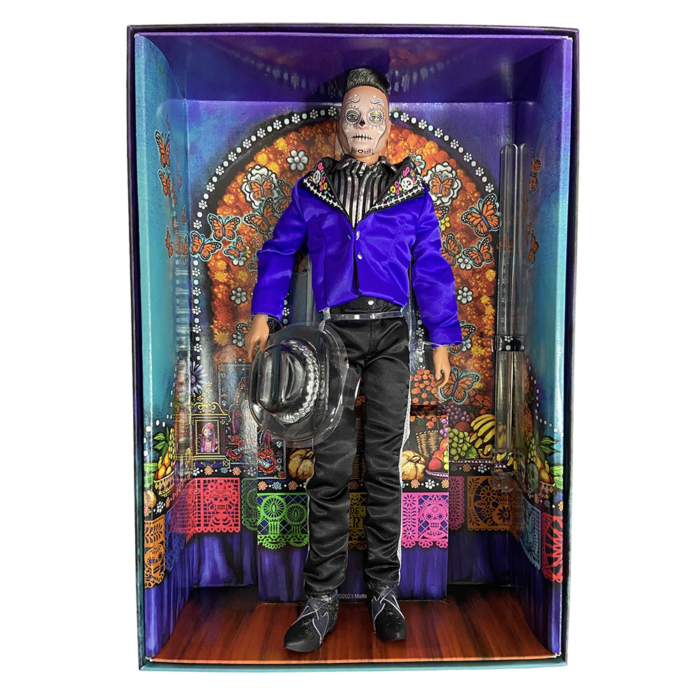 【盒損出清】芭比收藏系列-亡靈節娃娃肯尼