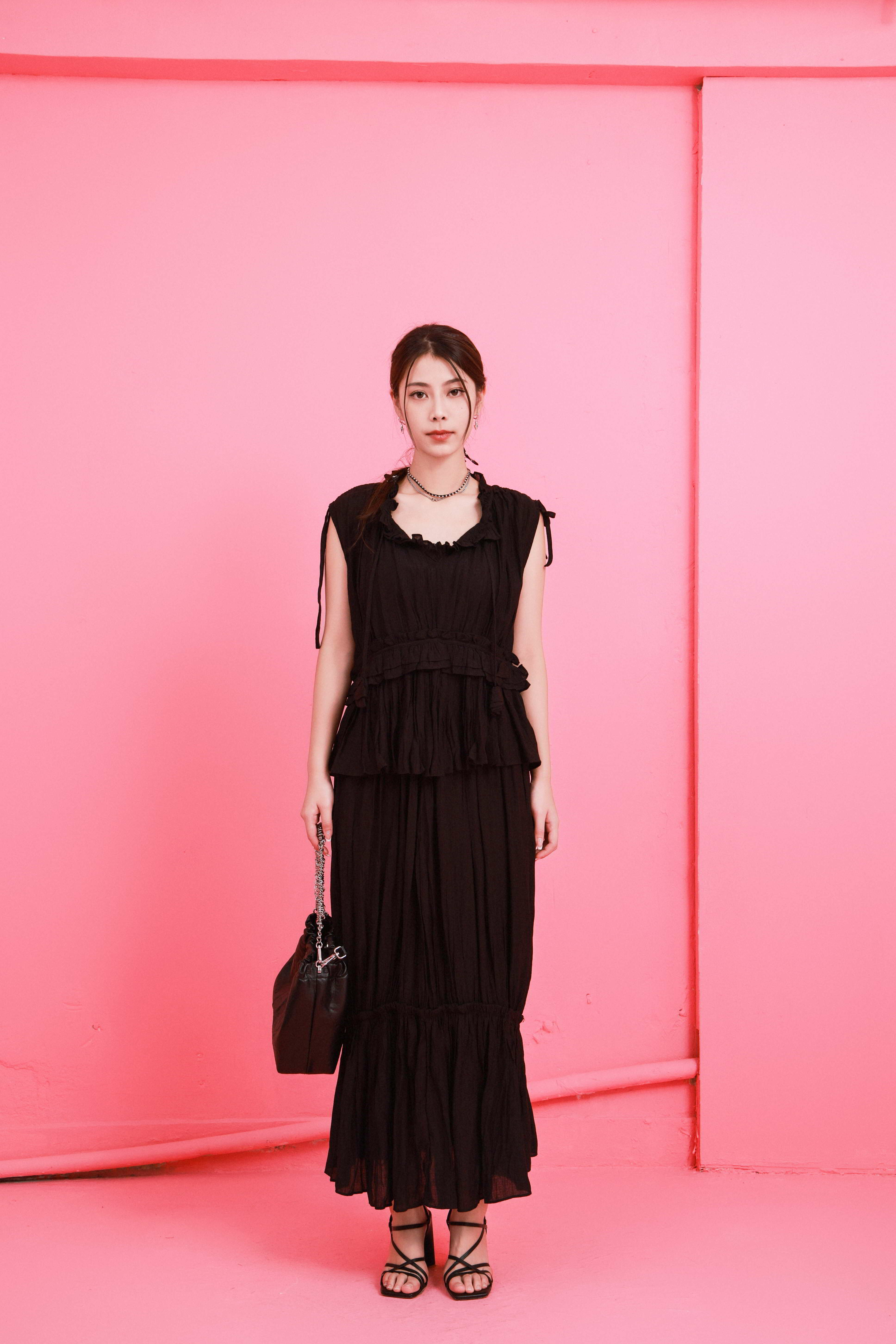 造型 875（套裝（上衣＋半截裙）＋袋）