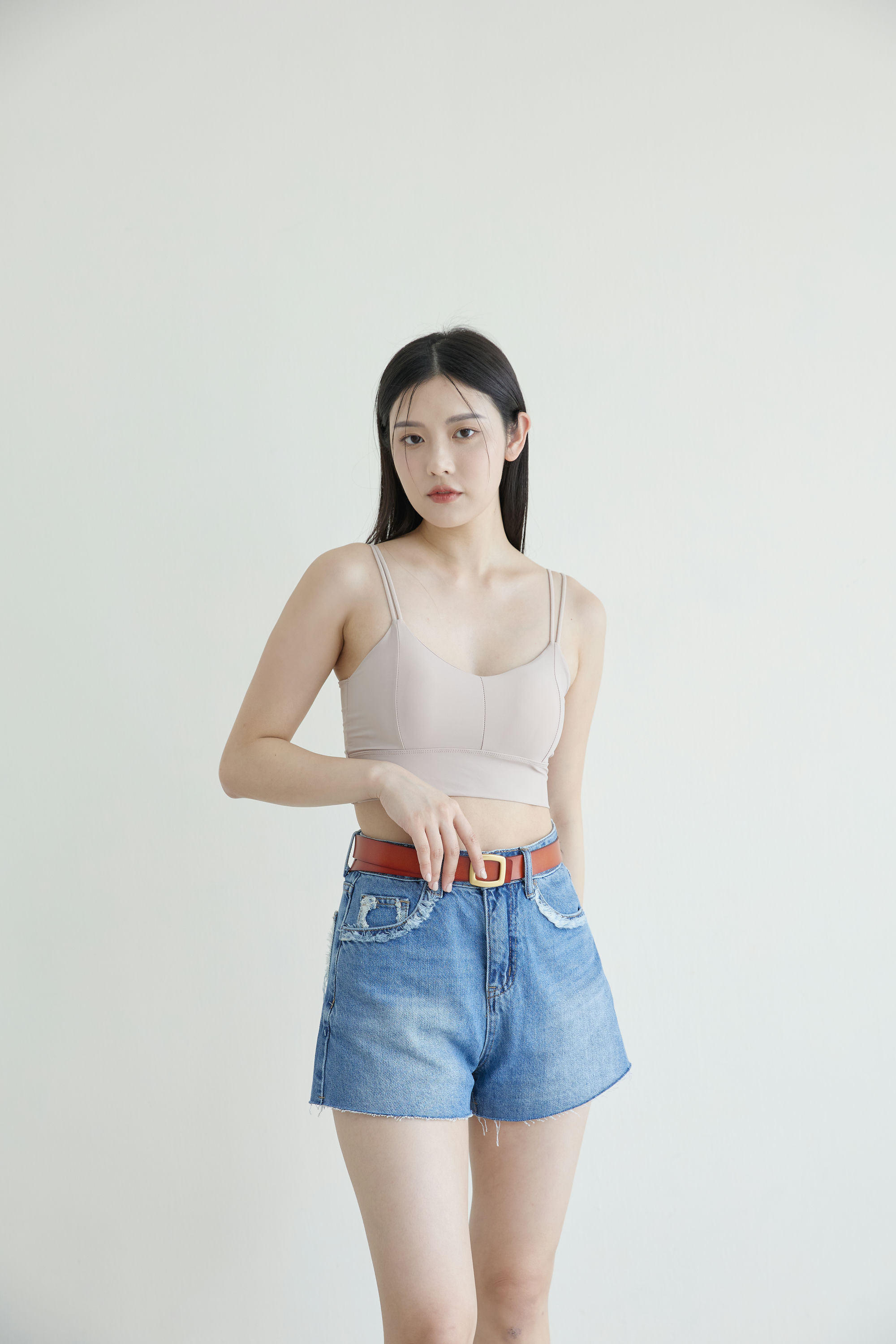 2.0冰絲涼感雙肩帶內衣2078