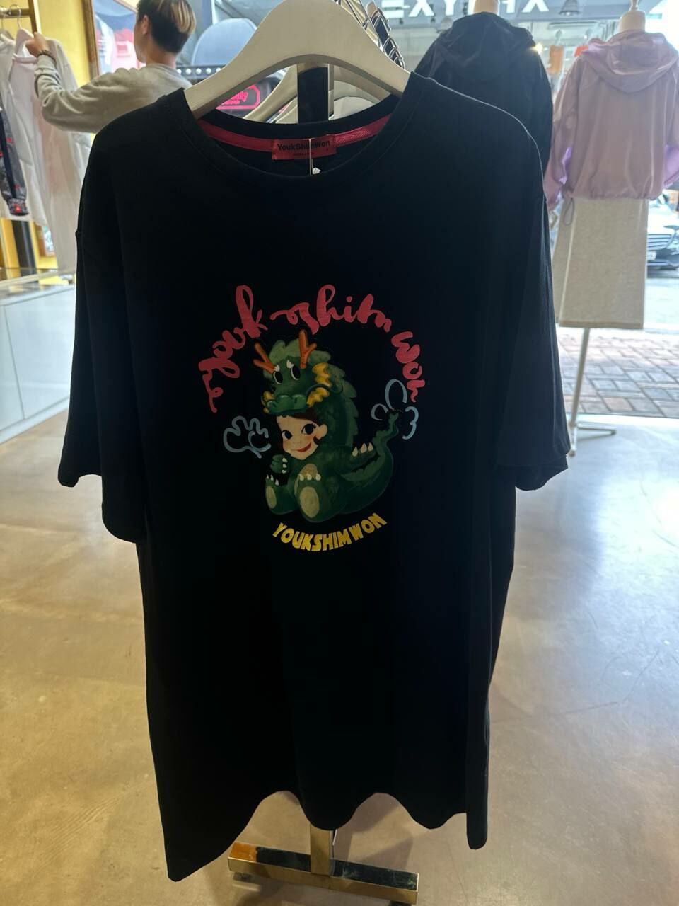 [S] YSW LONG DRESS SHIRT F RIA,BLACK, J2WTS12BKRAF (SYW272)