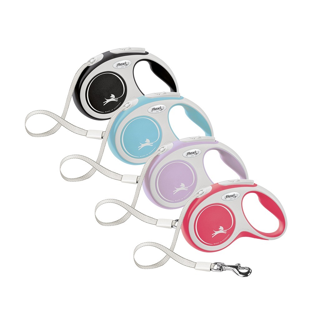 flexi 飛萊希｜幻彩系列 外出用帶狀伸縮牽繩 (多色)