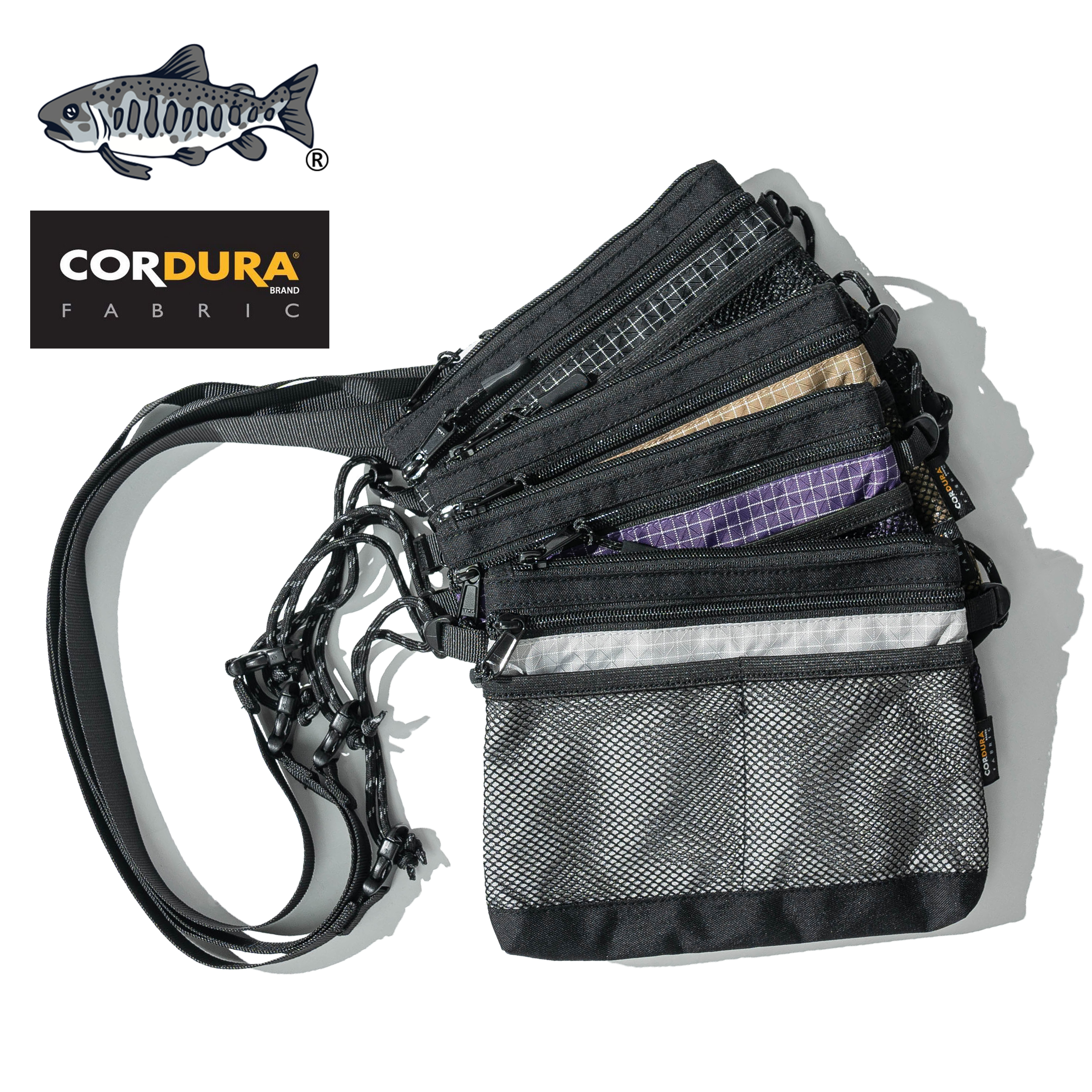 AGILITY Dyneema® Sacoche Crossbody Bag 大力馬 格紋 貼身小包 [B-SB]