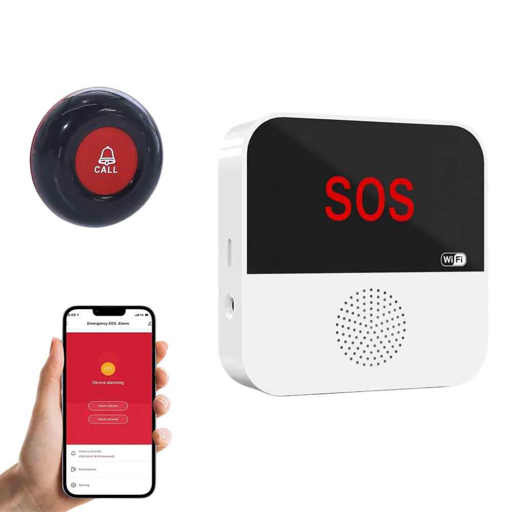 激レア　救命艇用携带無線電信電話裝置 VOCA】WIFI 無線緊急呼叫器TY03 - 家人手機及警報器皆收到通知
