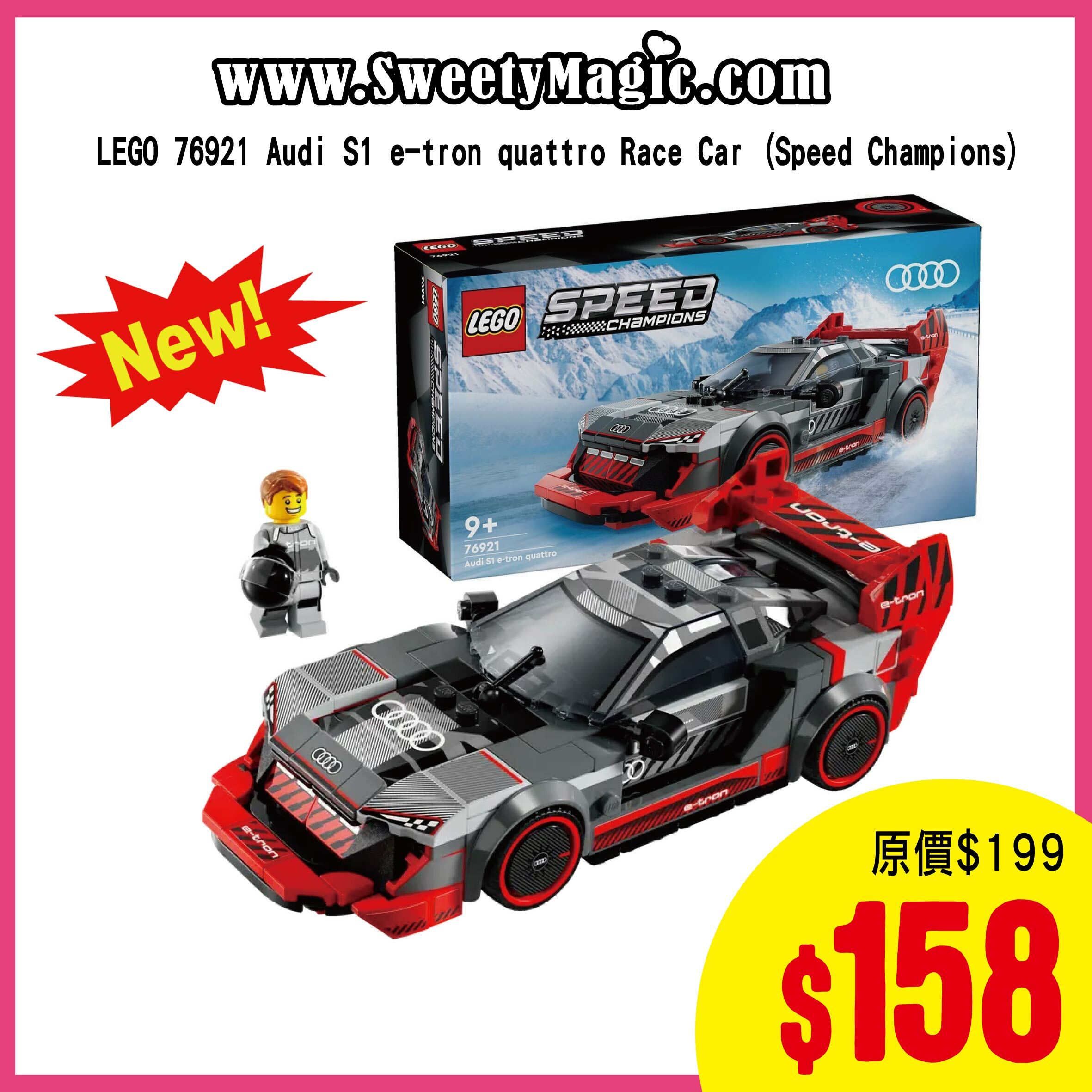 LEGO 76921 Audi S1 e-tron quattro Race Car (Speed Champions)