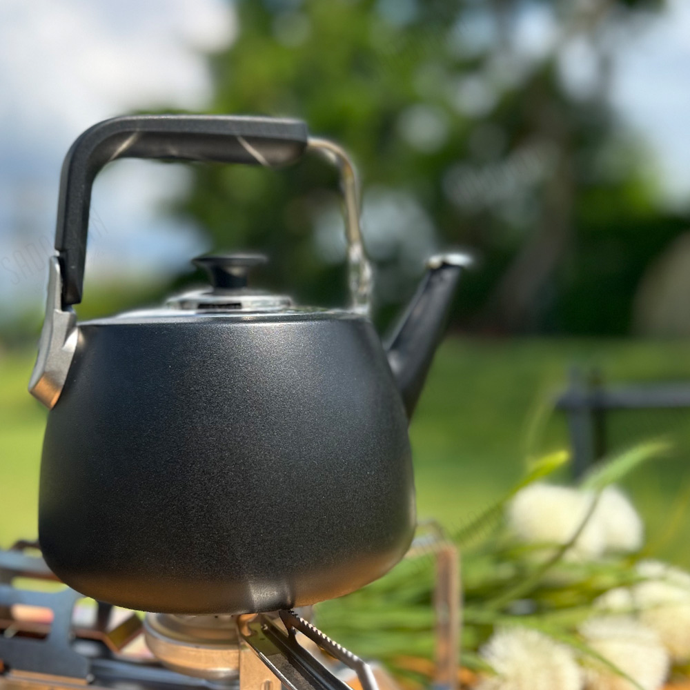 【SADOMAIN 仙德曼】正304 不鏽鋼露營風琴壺 2.0L SS202 G-1-2