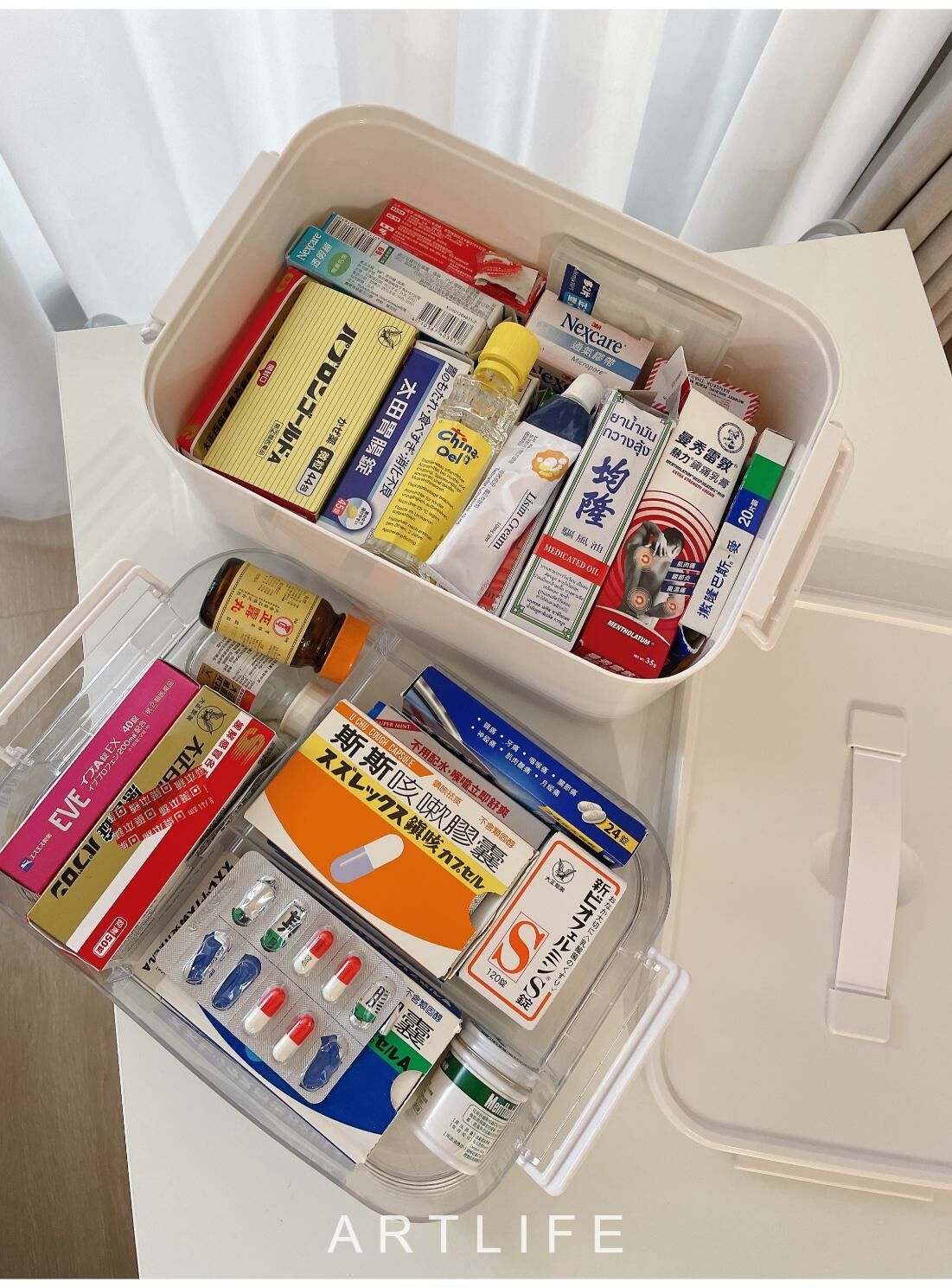 housing 簡約分層醫藥箱