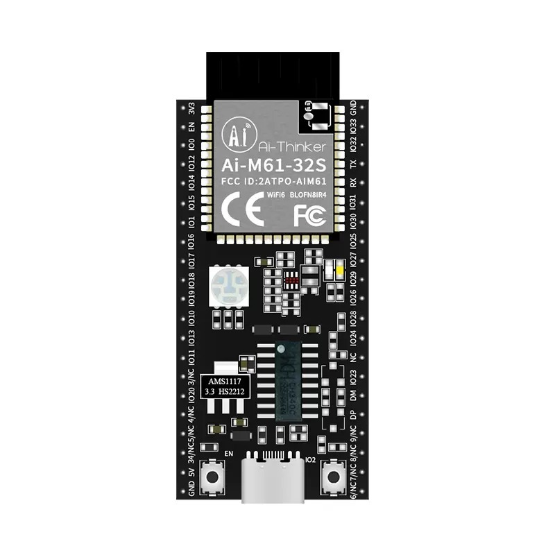 安信可 Ai-M61-32S 開發板 (WiFi6+藍芽BLE5.3 combo模組)