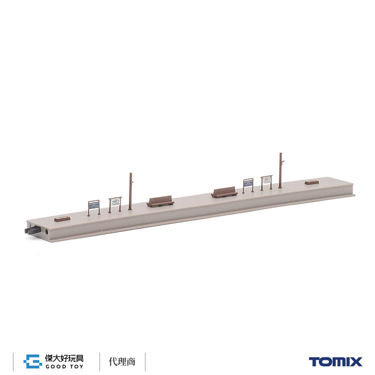 TOMIX 4259 島式月台 (地方型) 延長部
