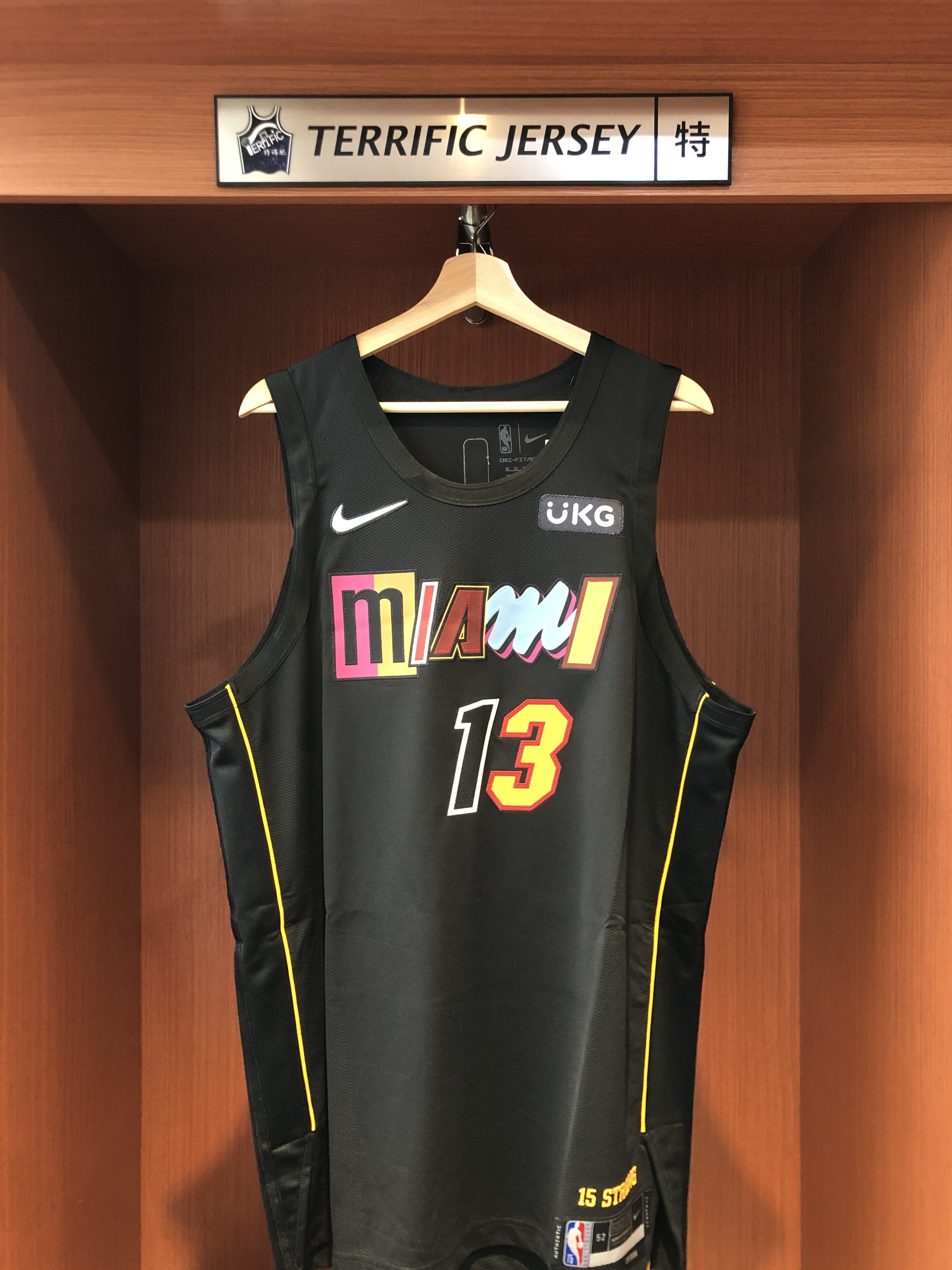 NBA球衣 Bam Adebayo 邁阿密熱火城市 75周年 鑽石標 City Nike Authentic 球員版 電繡 含贊助商標 全新