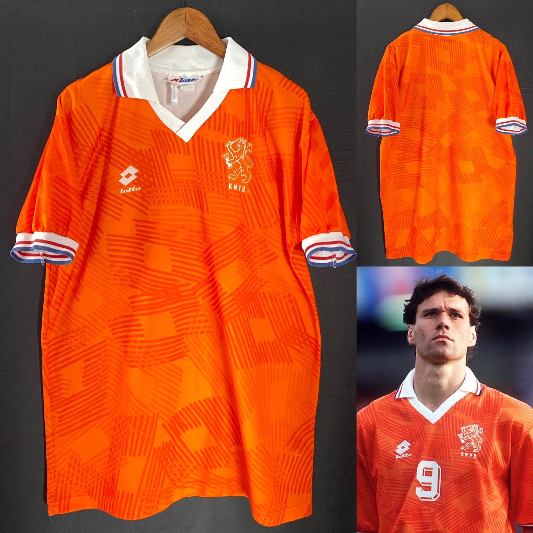 荷蘭 1992 Lotto 主場球衣