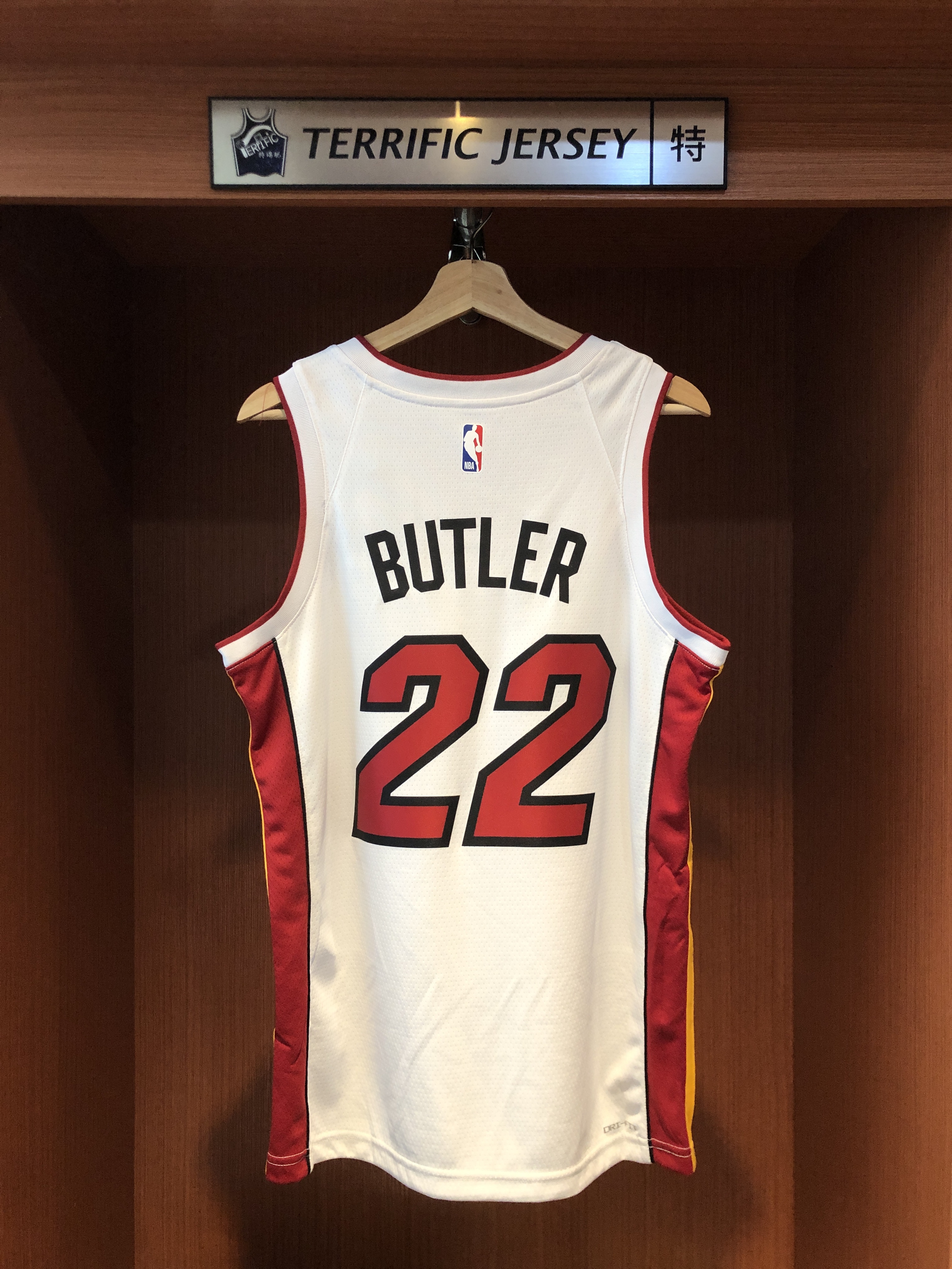 NBA球衣 Jimmy Butler 邁阿密熱火白 Association Nike Swingman 球迷版 熱轉印 全新