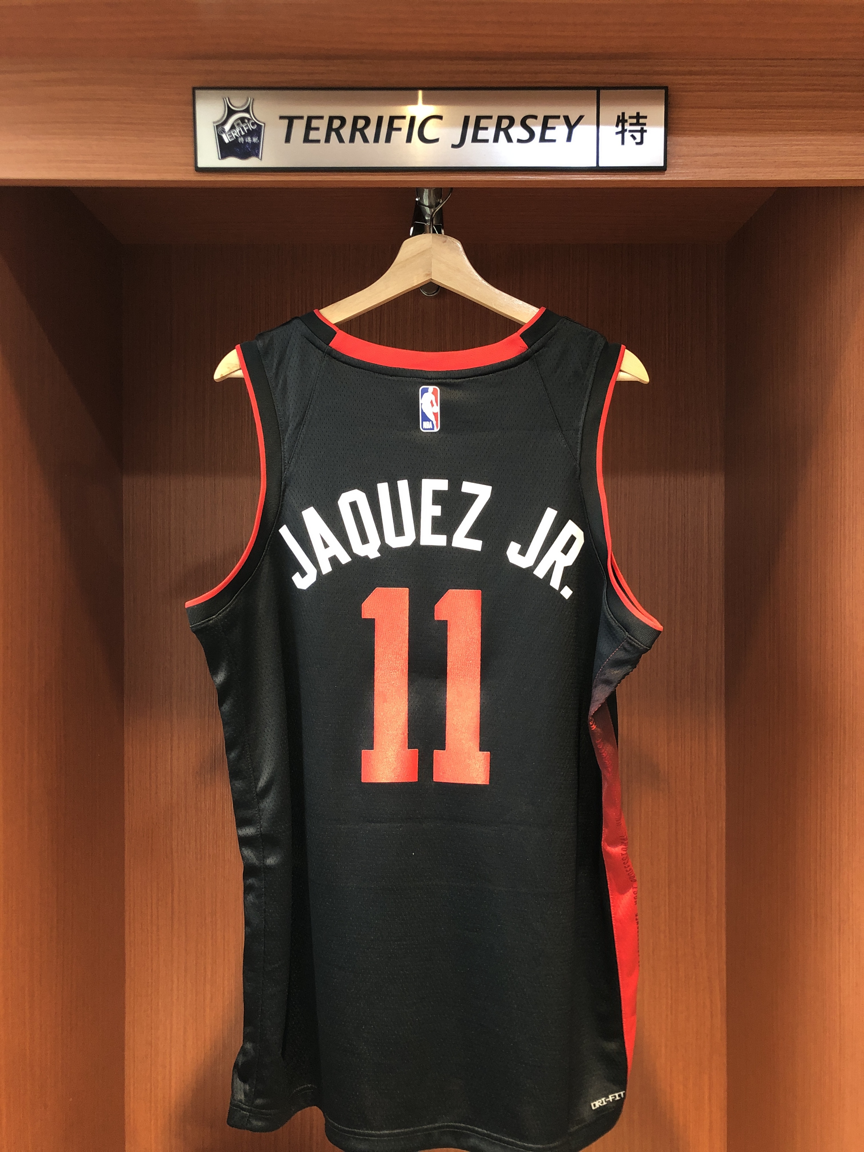 NBA球衣 Jaime Jaquez Jr. 邁阿密熱火城市 City Nike Swingman 球迷版 熱轉印 含贊助商標 全新