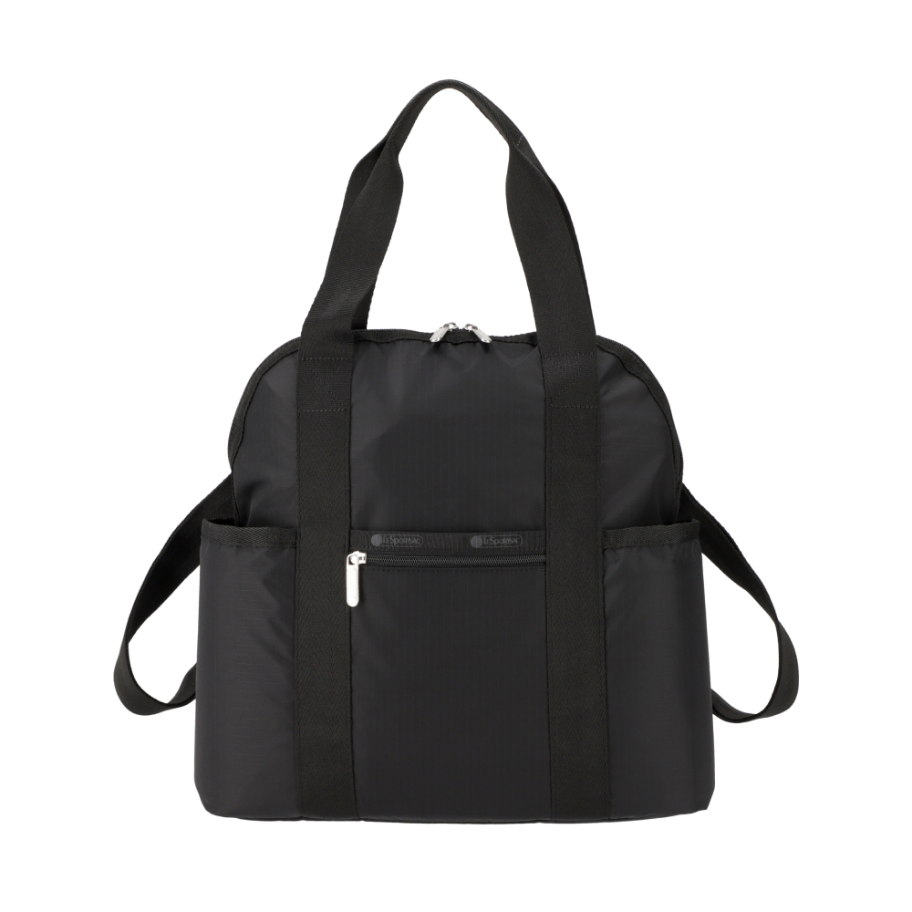 LeSportsac - DOUBLE TROUBLE BACKPACK 兩用後背包 - 永恆黑