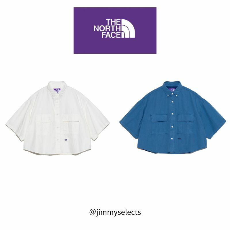 【代購】THE NORTH FACE  北臉紫標 短版寬袖襯衫 NTW3416N