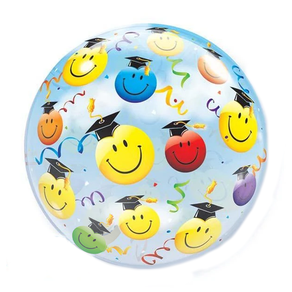 畢業單品丨泡泡球-畢業滿版笑臉