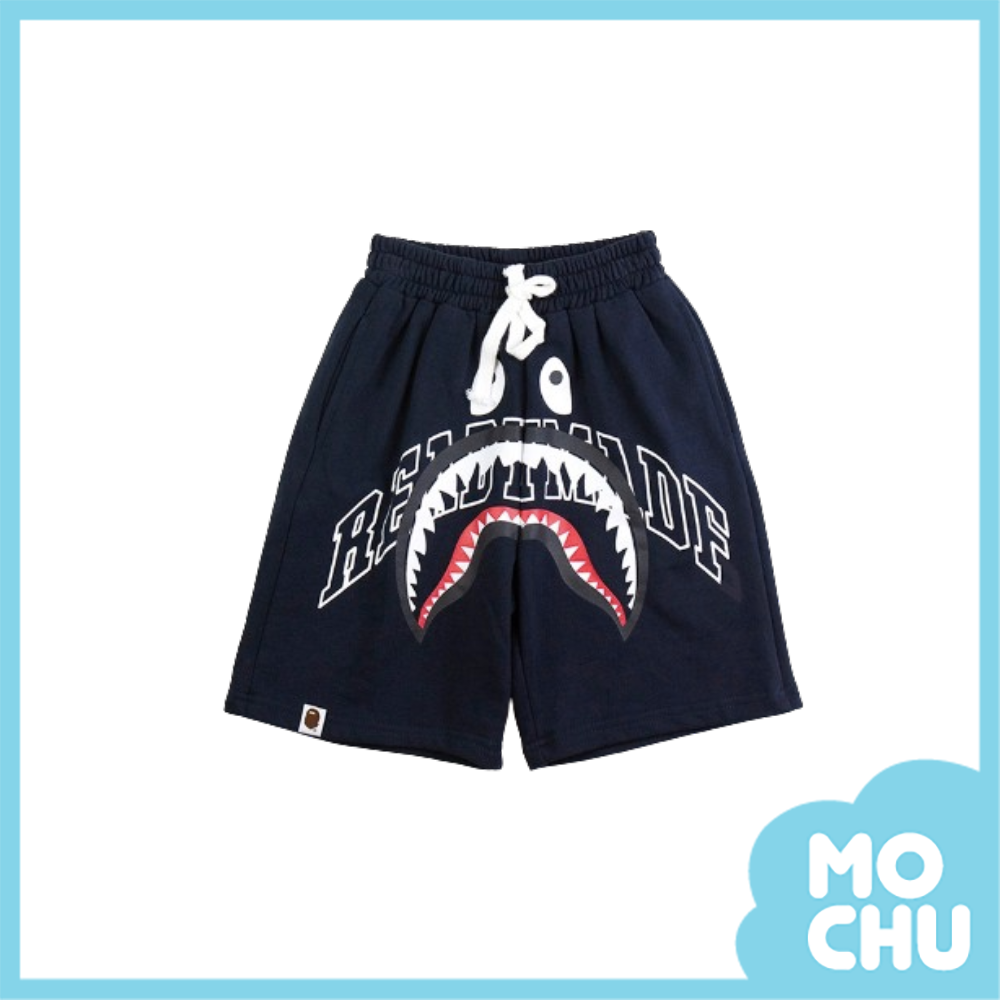 鯊魚牙齒休閒五分褲