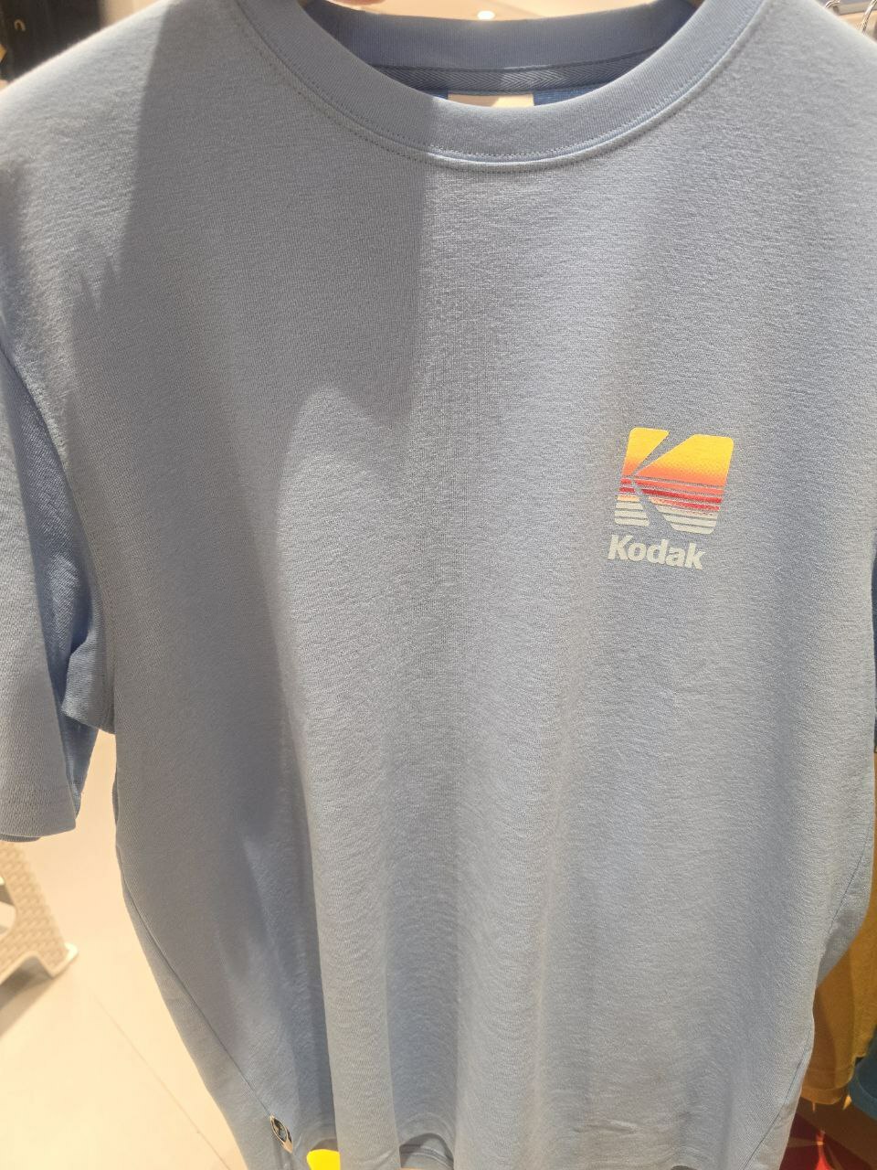 [S] KODAK SORONA RAINBOW SHIRT SLEEVE T-SHIRT,SKY BLUE, K4223LRS56-SBL (SKD17)