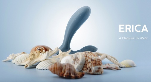 Svakom Erica 智能遙控可穿戴式震動器 - 灰藍色