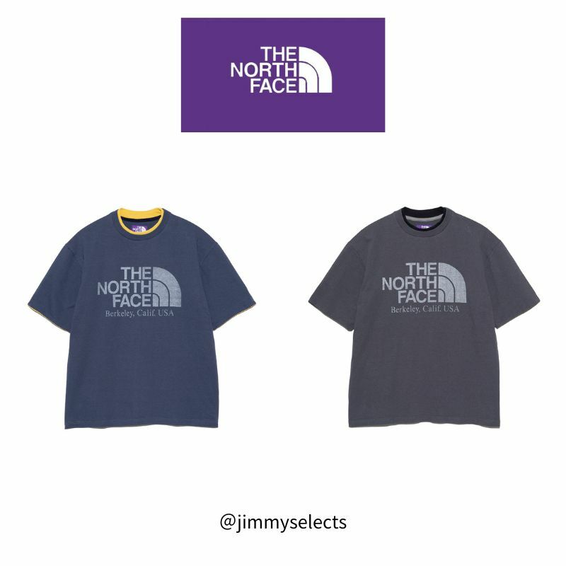 【代購】THE NORTH FACE  北臉紫標 做舊大LOGO上衣  NT3412N