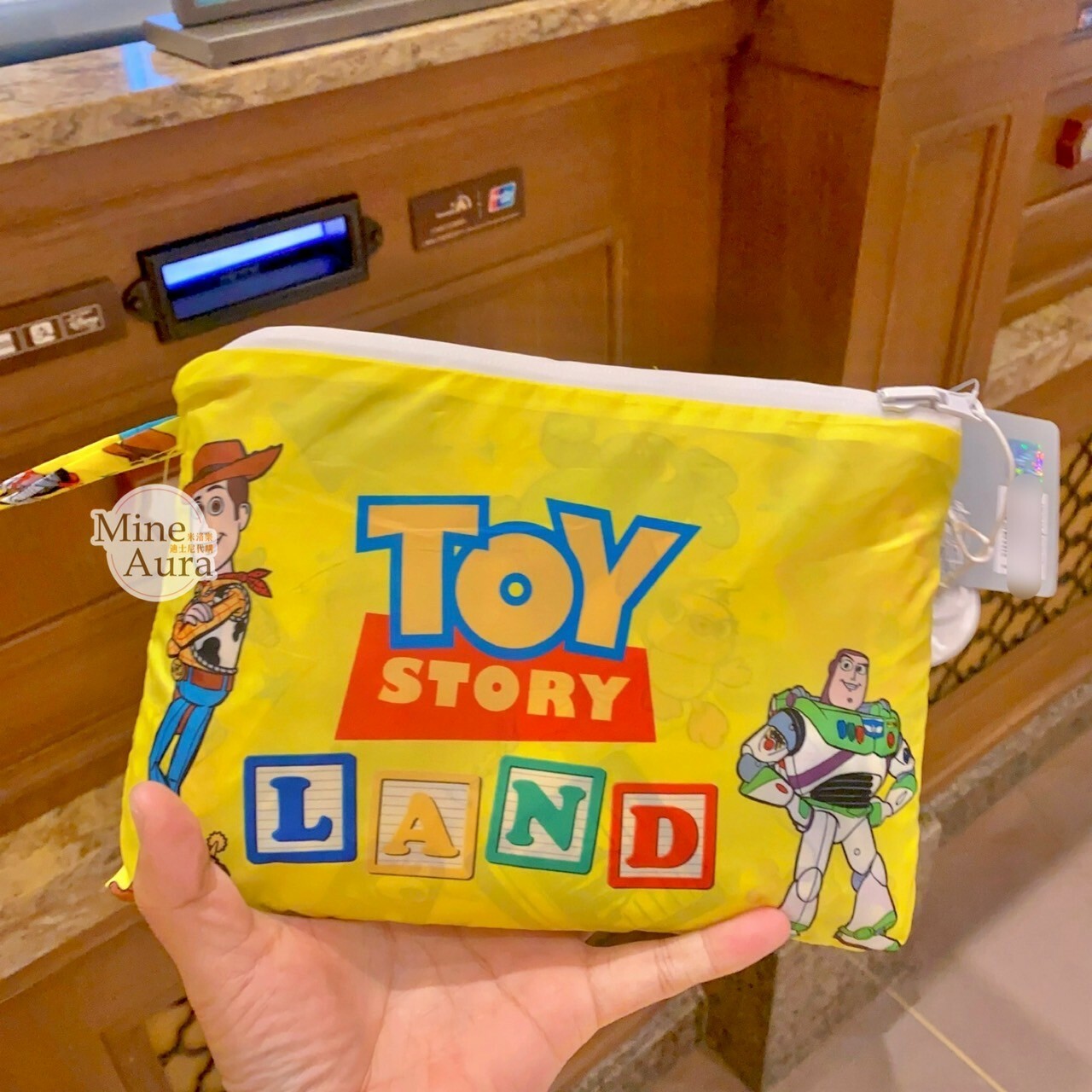 玩具總動員 Toy Story 滿版圖案 成人 披風雨衣 -上海迪士尼樂園