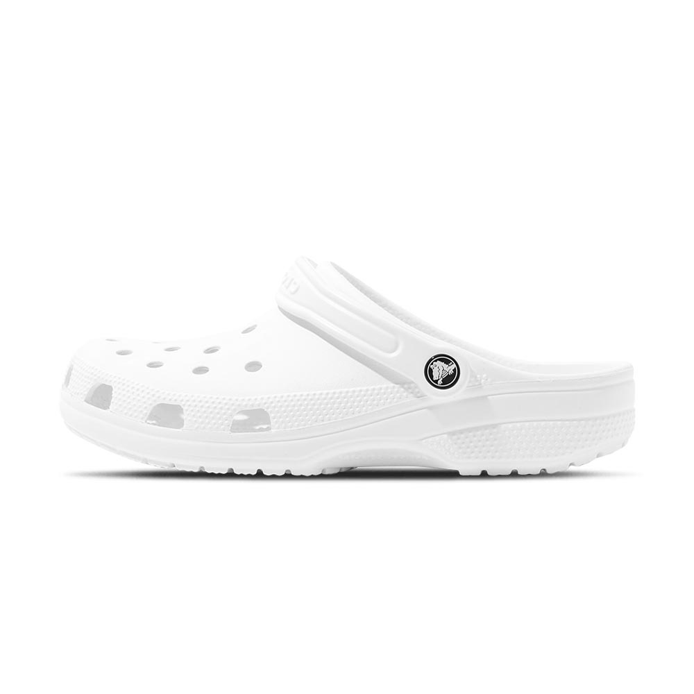 Crocs Classic WhiMolded 男鞋 女鞋 白色 洞洞鞋 布希鞋 卡駱馳 涼拖鞋 10001-100