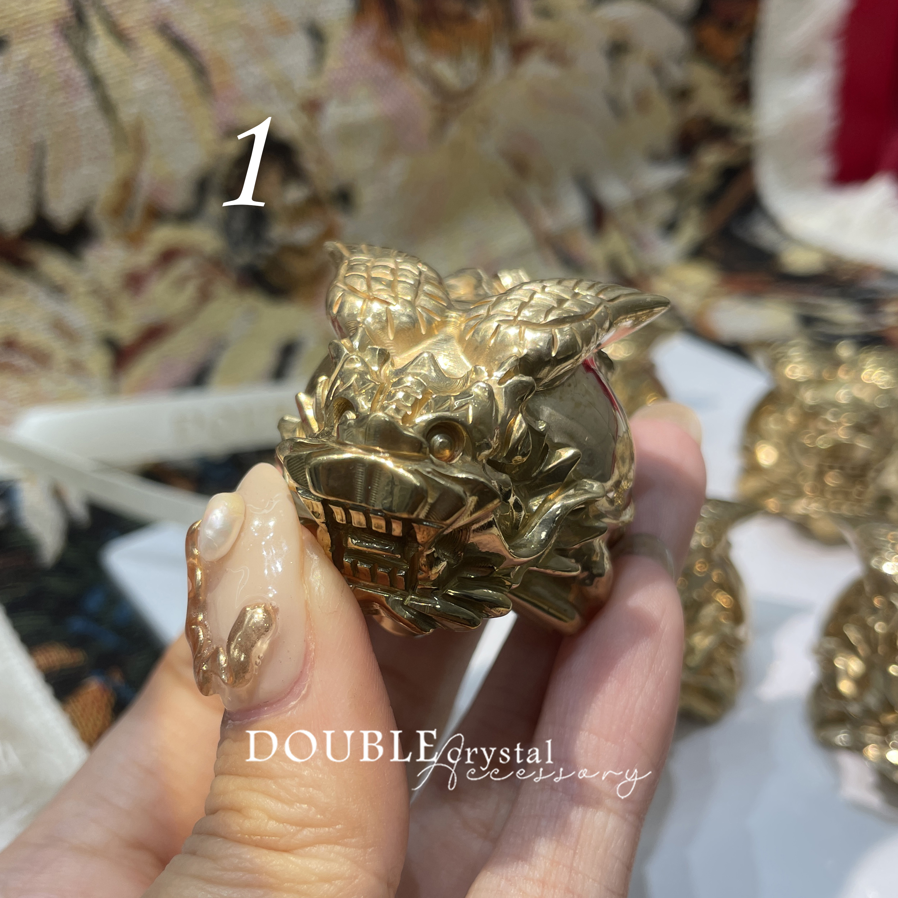 聚財黃銅礦飛天龍龜