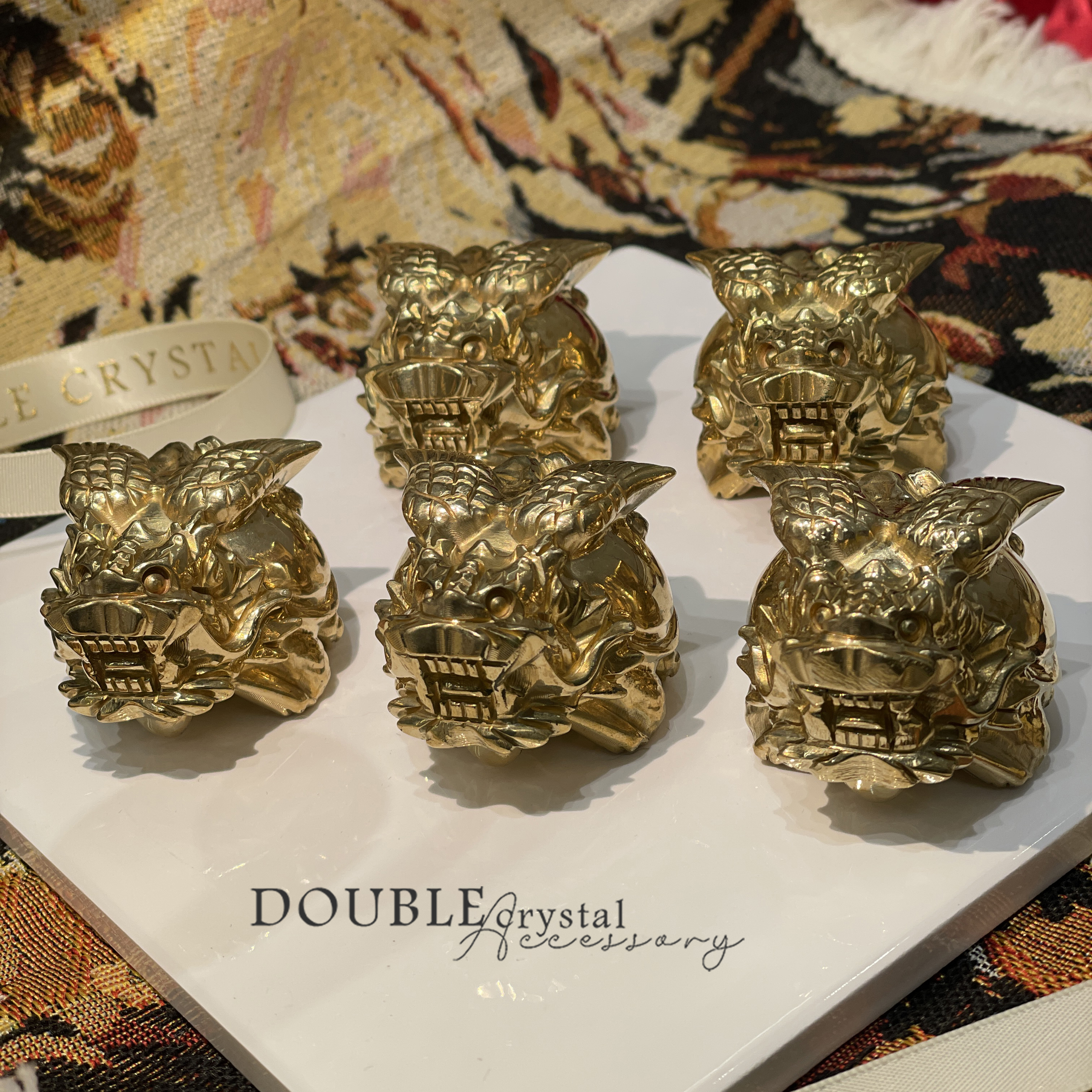 聚財黃銅礦飛天龍龜