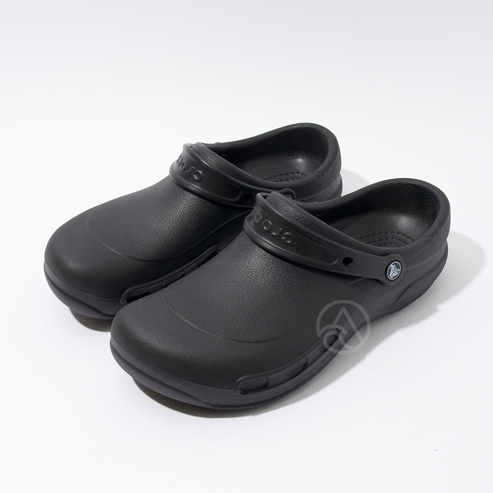 Crocs BISTRO BLKCEMENTED 男鞋 女鞋 黑色 防滑 速乾 工作 卡駱馳 涼拖鞋 10075-001