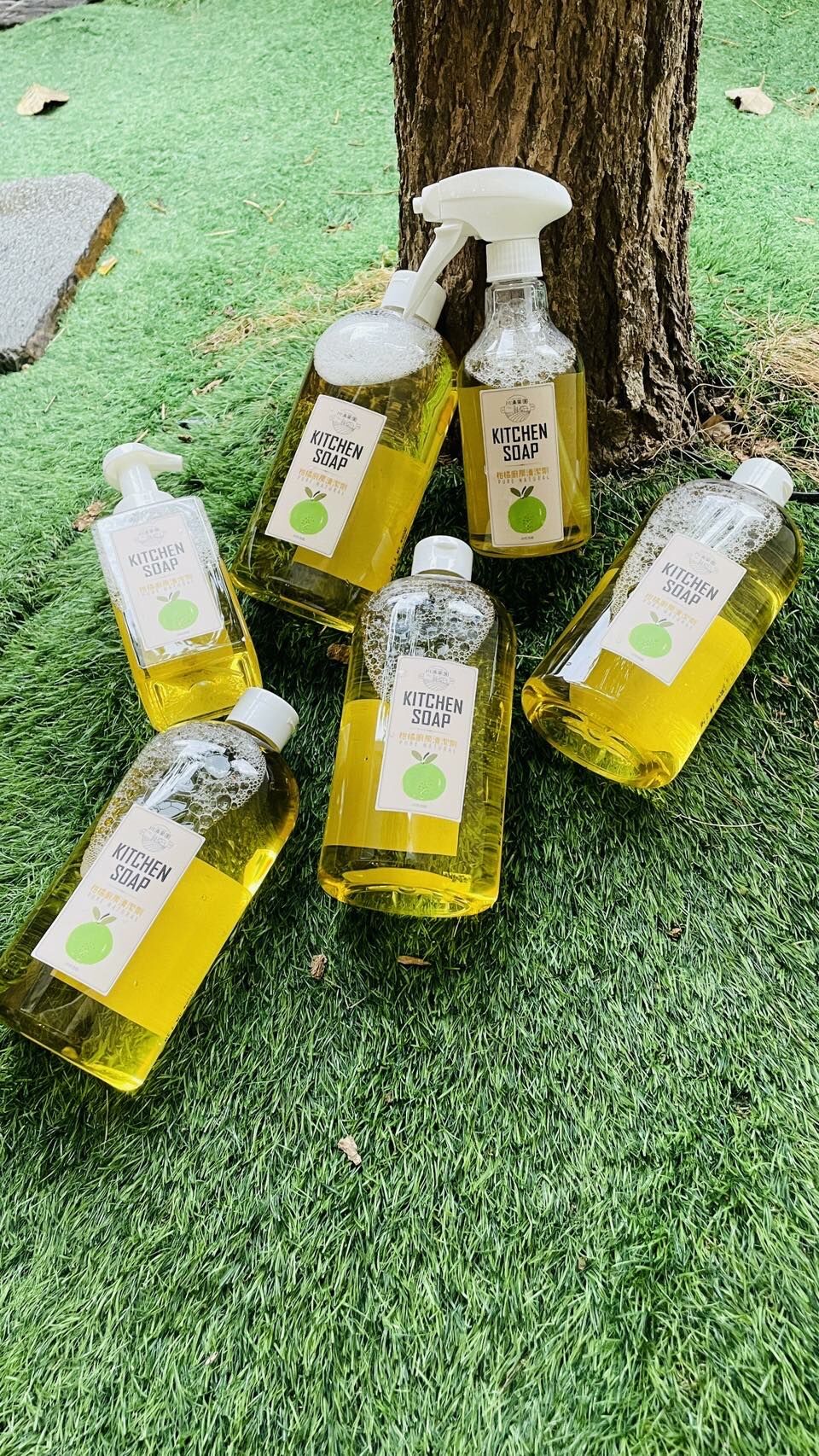 【回饋限定組】柑橘廚房清潔劑大美好家庭組