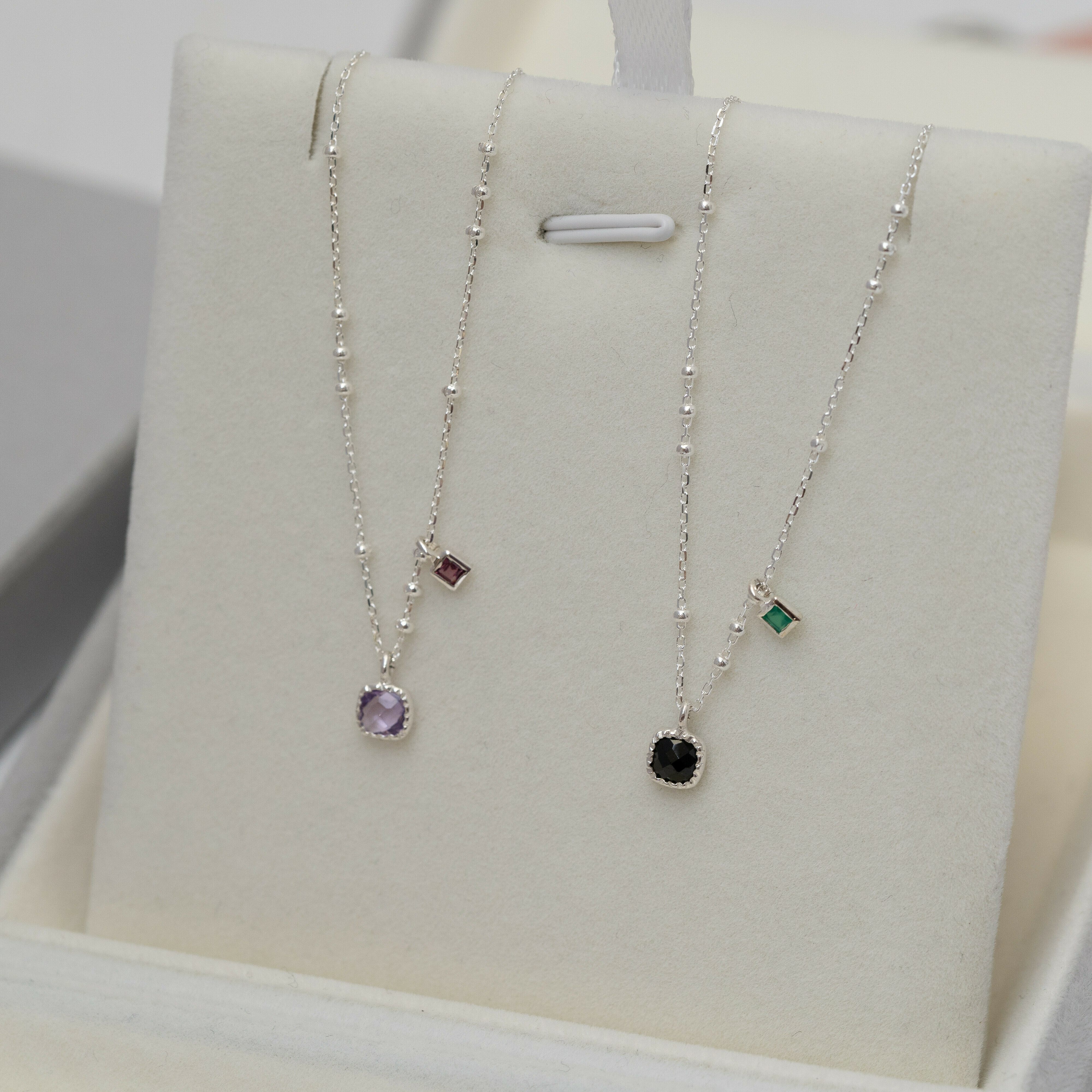 方石拼小方石頸鏈 svn60