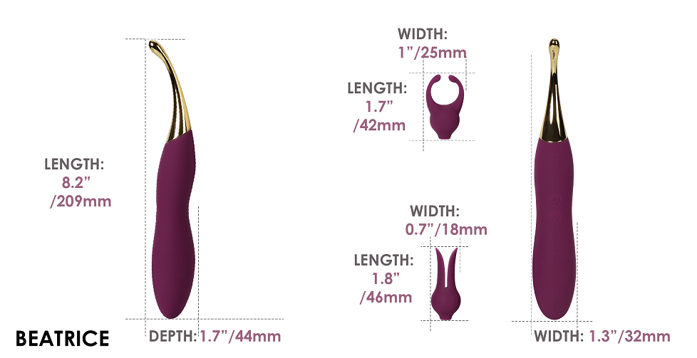 SVAKOM Beatrice 震動按摩棒