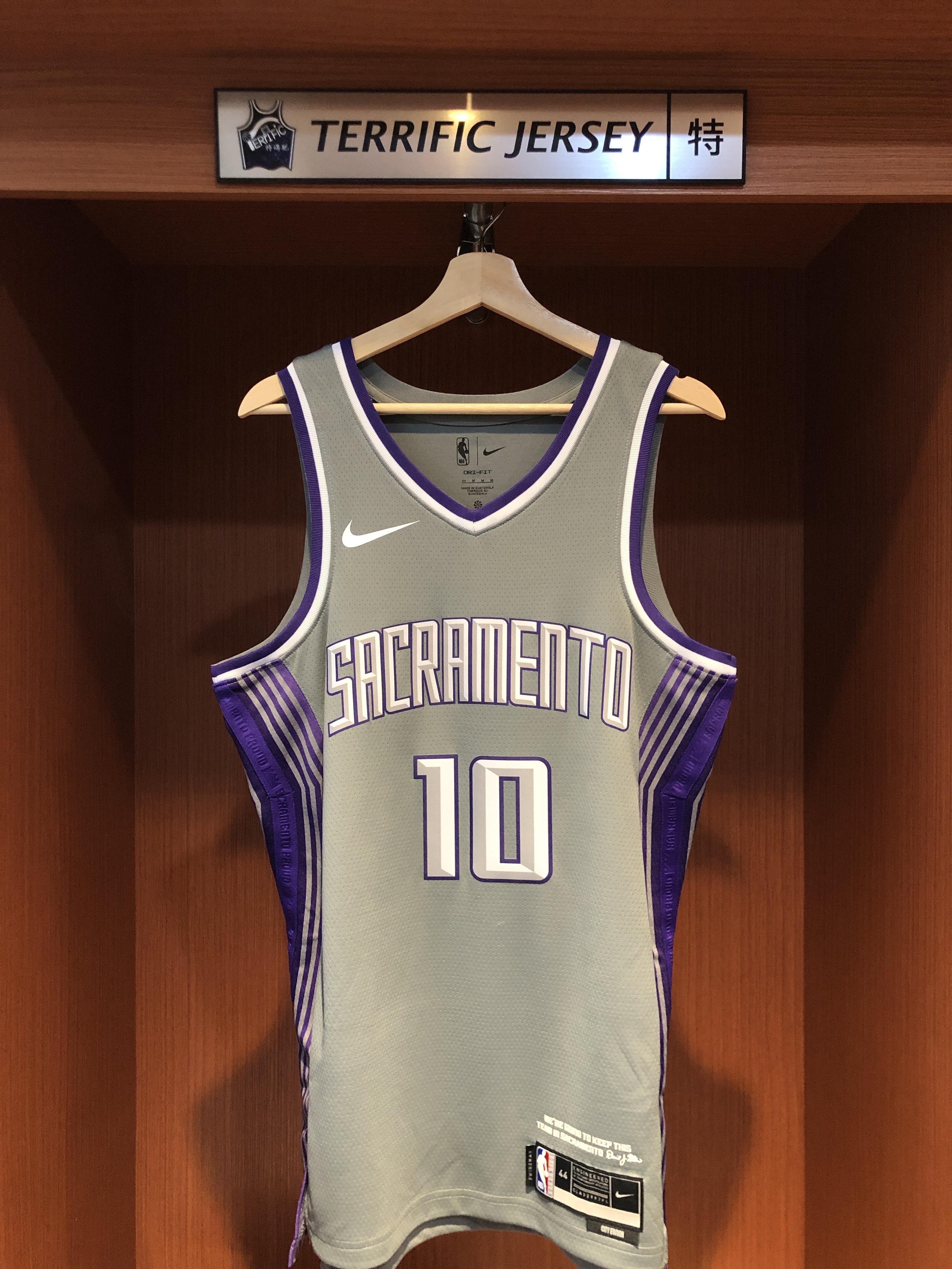 NBA球衣 Domantas Sabonis 沙加緬度國王城市 City Nike Swingman 球迷版 熱轉印 全新